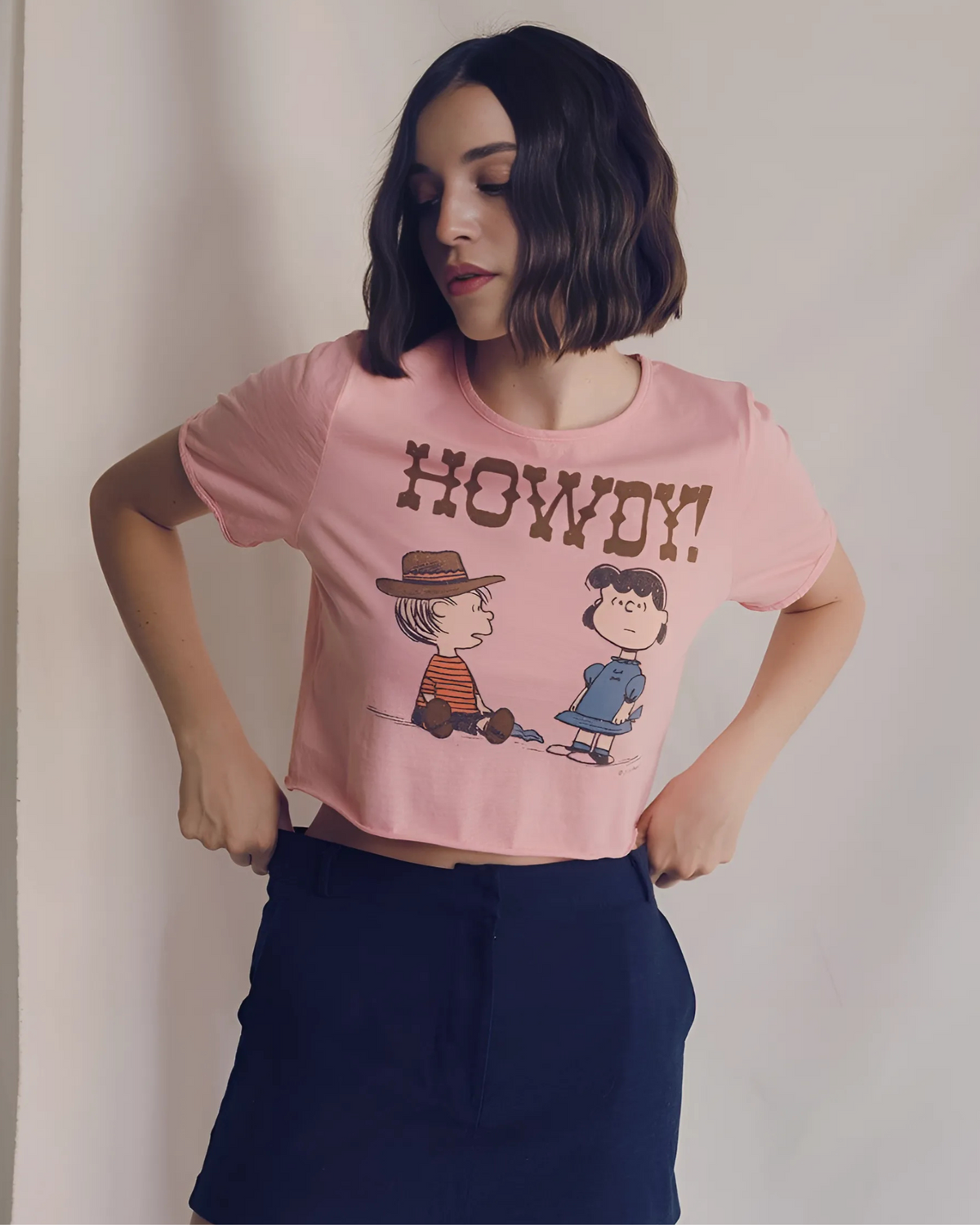 Peanuts Howdy Partner Tee