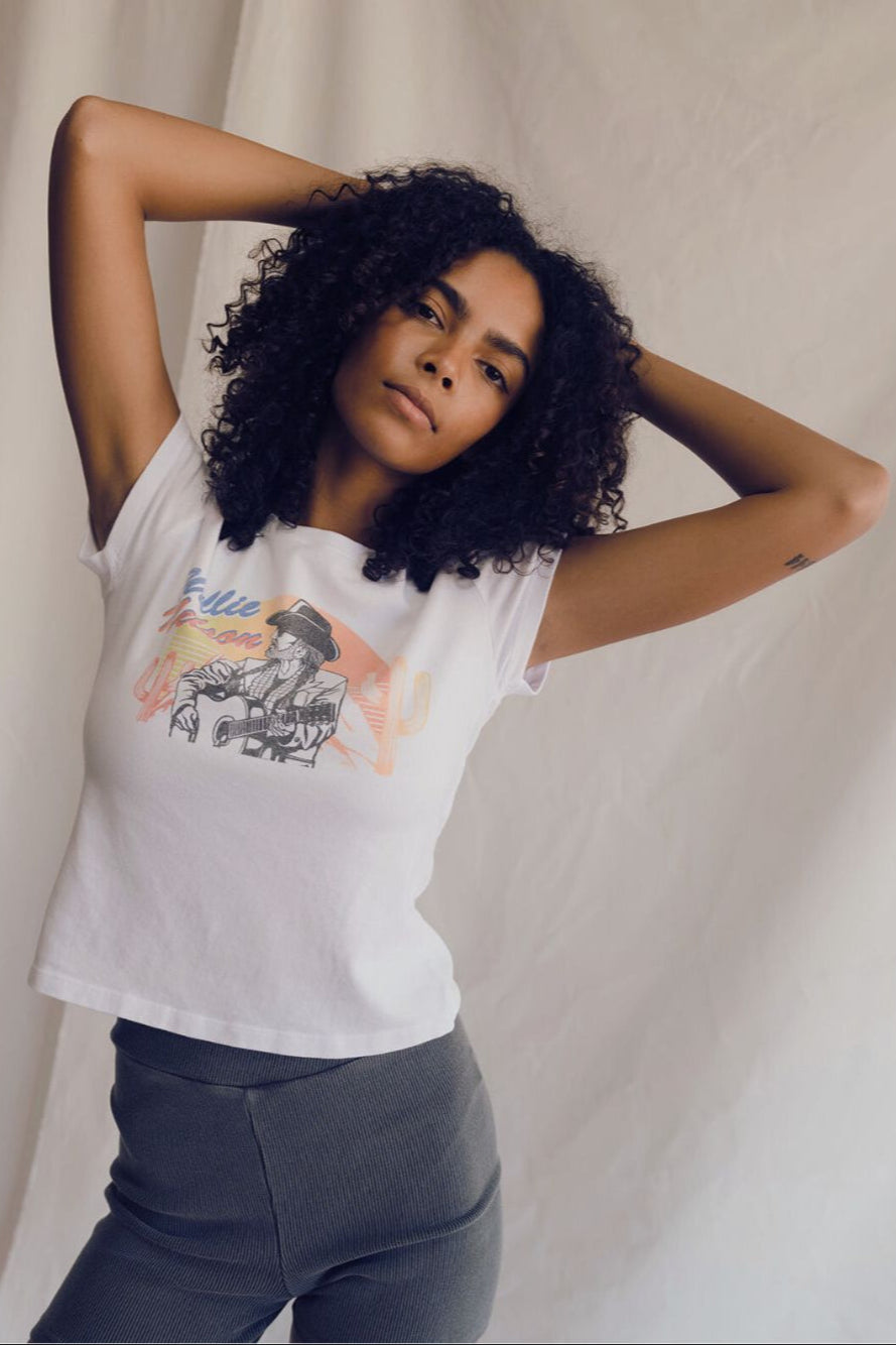 Willie Nelson Tee - Vintage Graphic Tee by People of Leisure