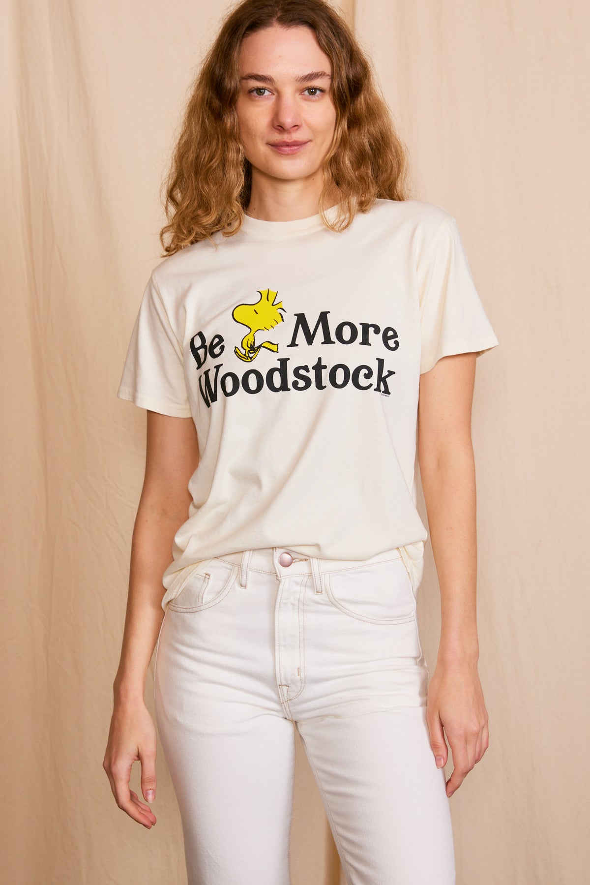 Peanuts Be More Woodstock Tee