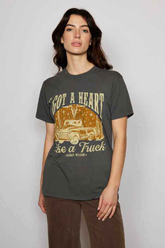 Lainey Wilson Heart Like a Truck Unisex Tee