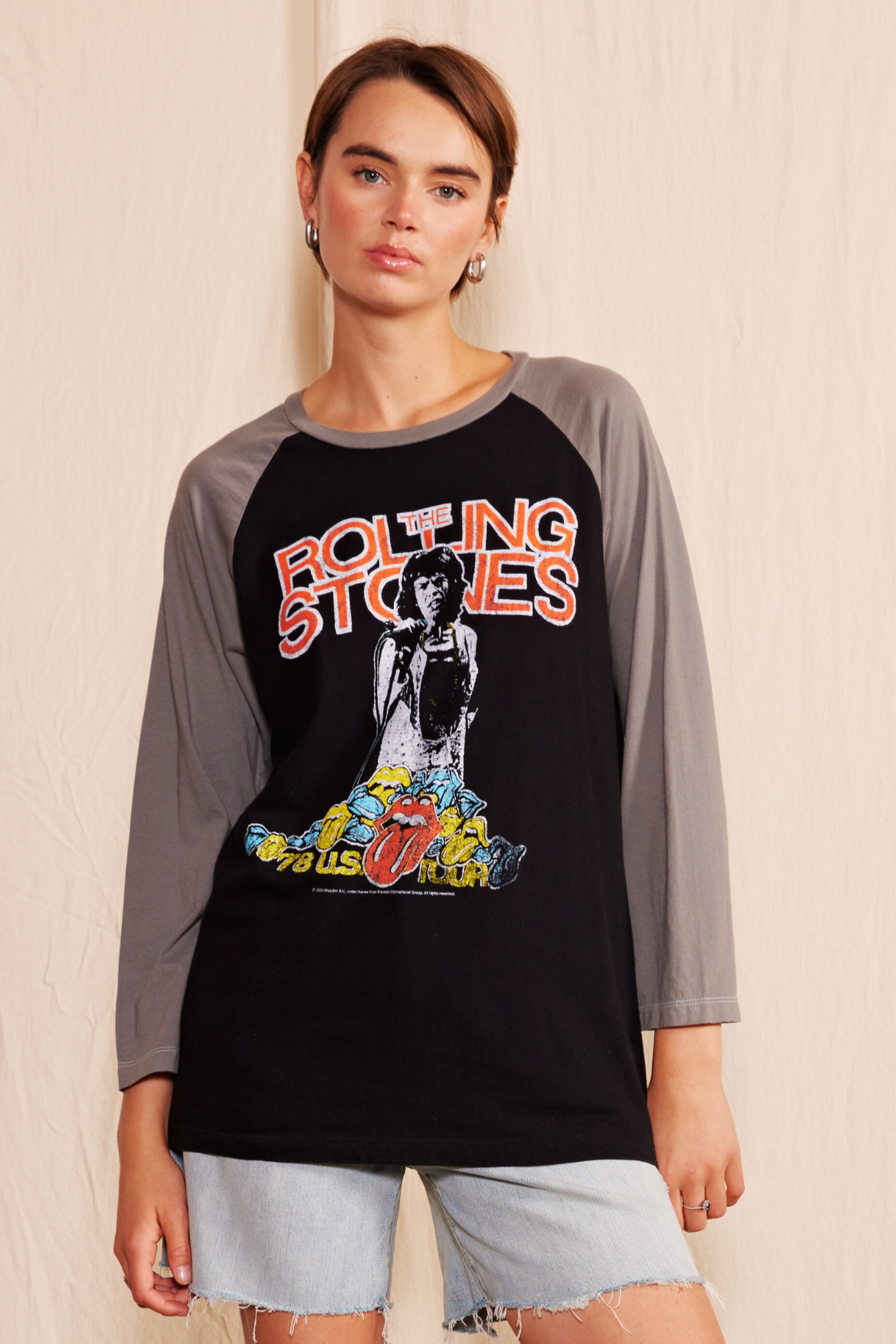 The Rolling Stones US Tour Raglan
