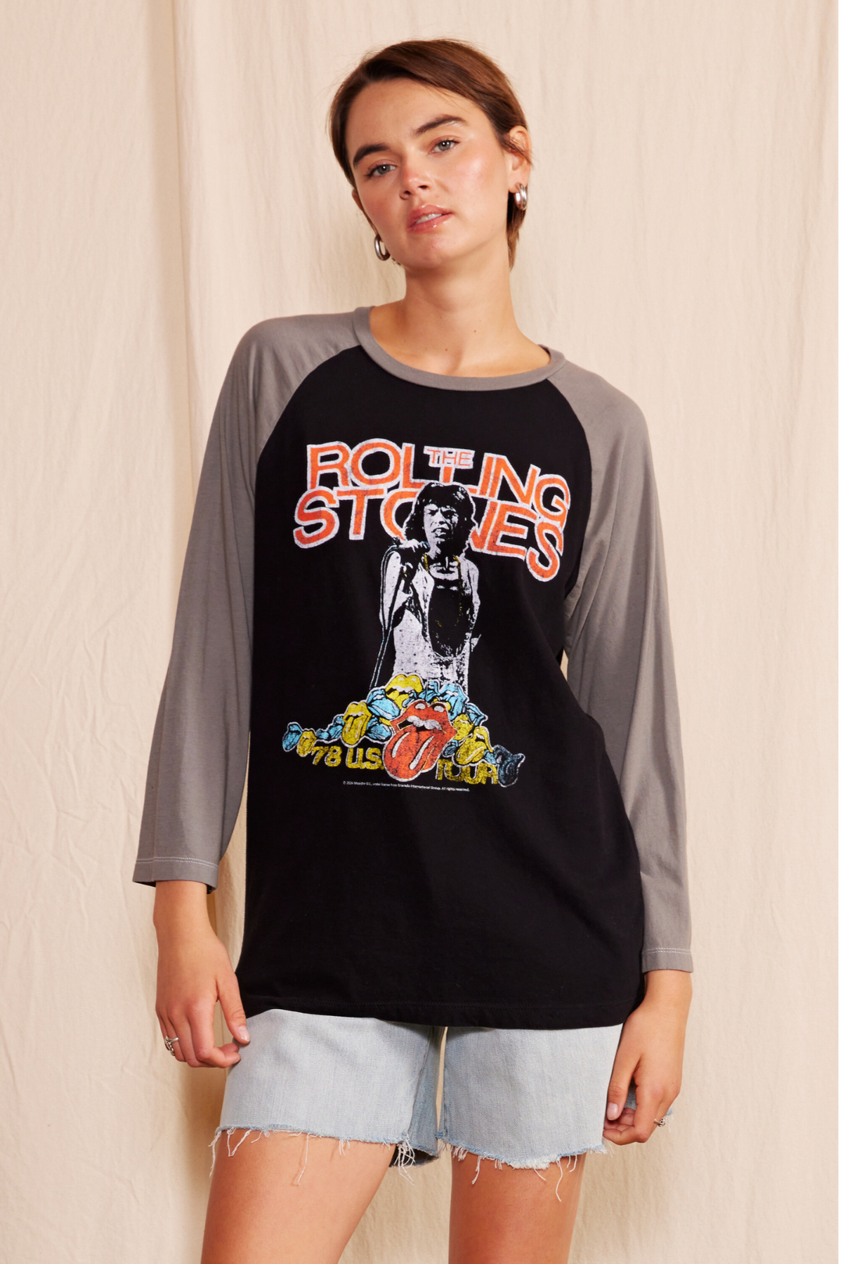The Rolling Stones US Tour Raglan