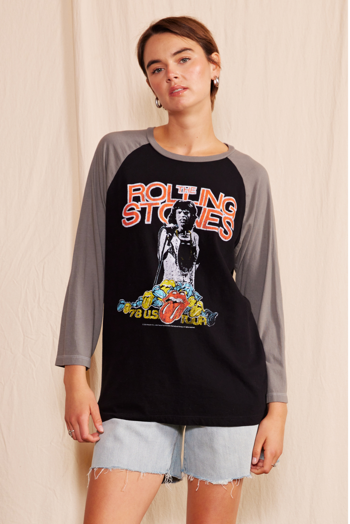The Rolling Stones US Tour Raglan