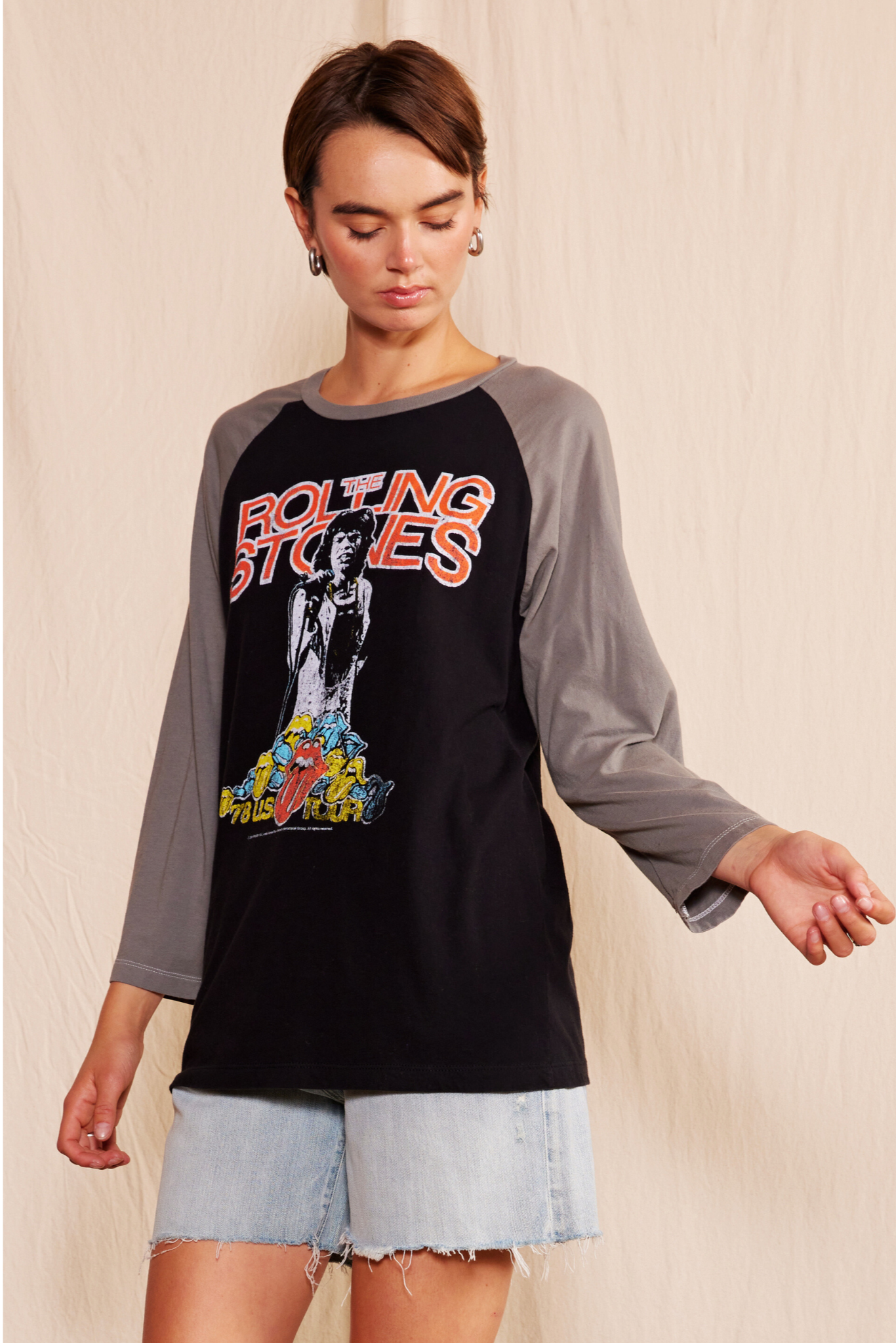 The Rolling Stones US Tour Raglan
