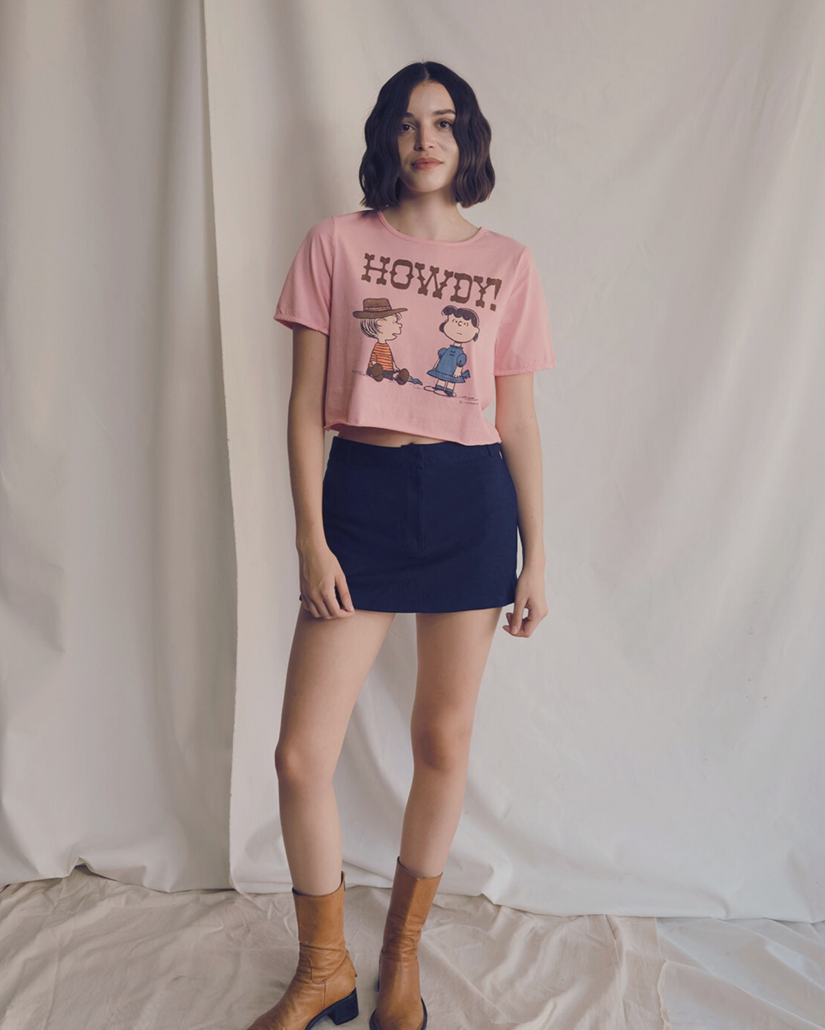 Peanuts Howdy Partner Tee