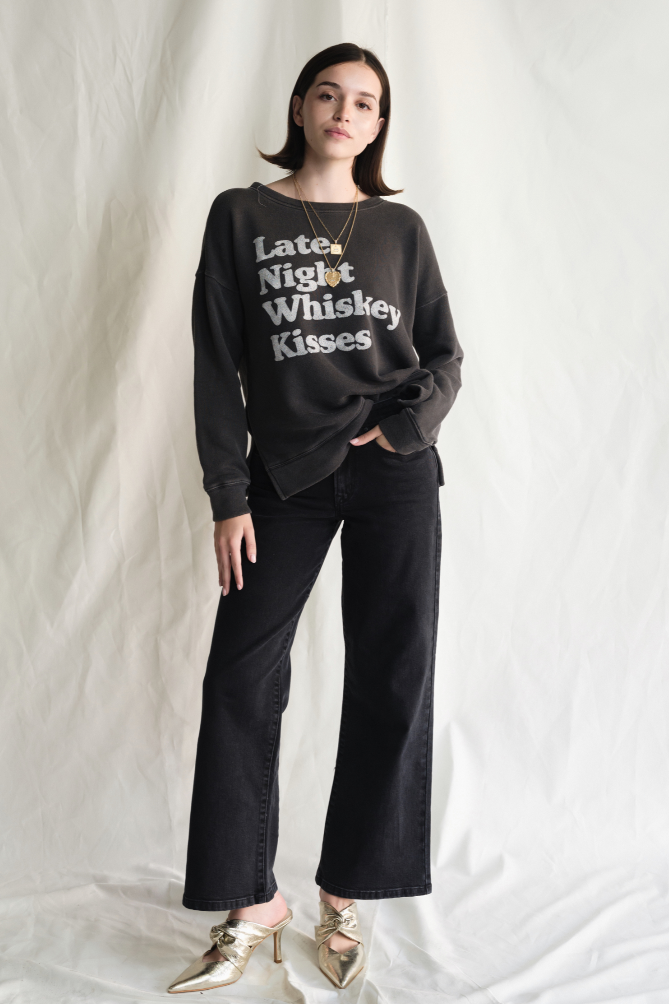 Whiskey Kisses Sweatshirt