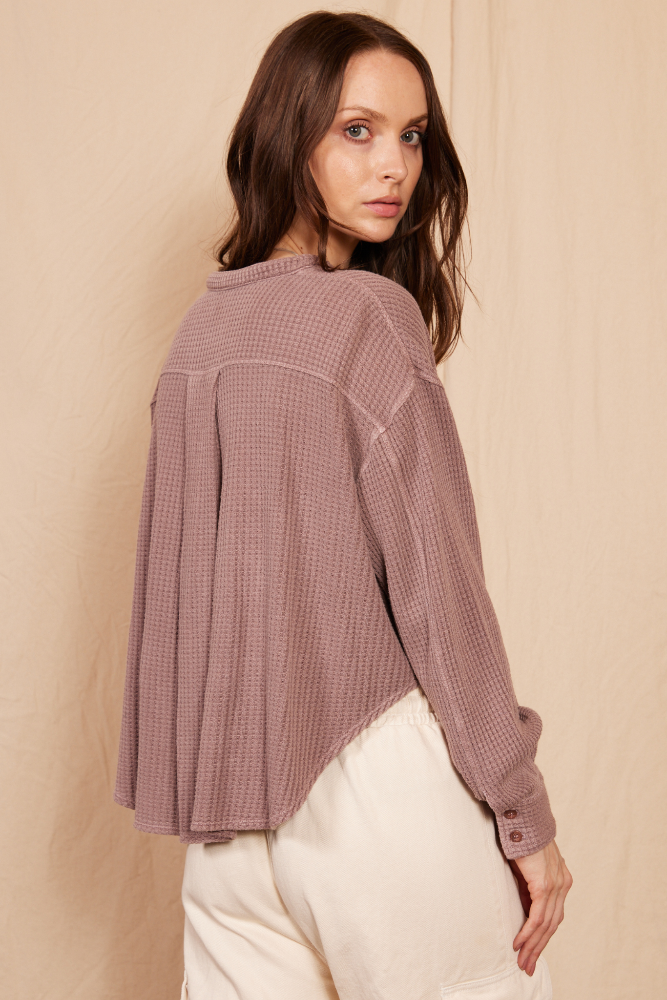 Quinn Waffle Top