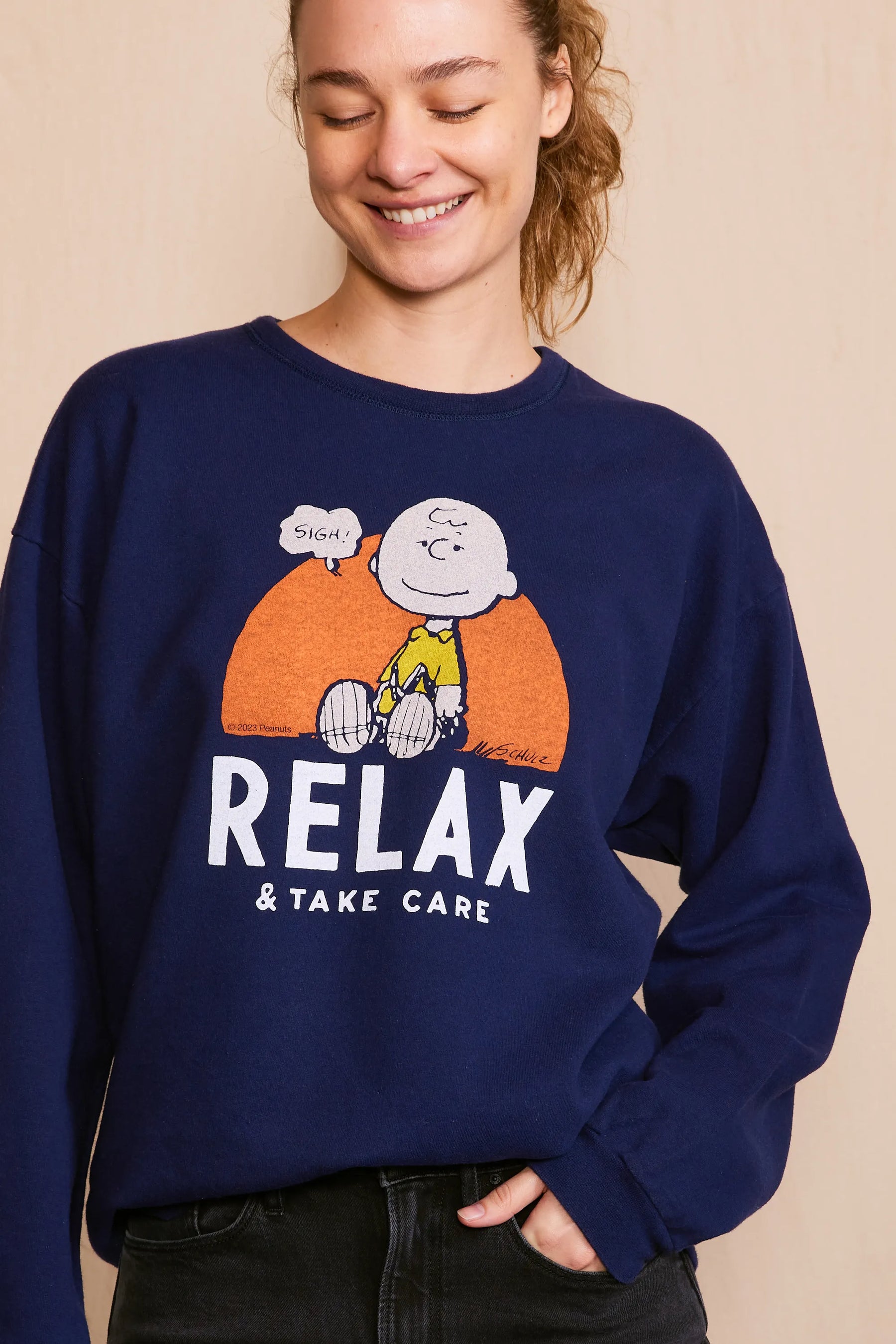 Peanuts Relax Authentic Vintage Sweatshirt