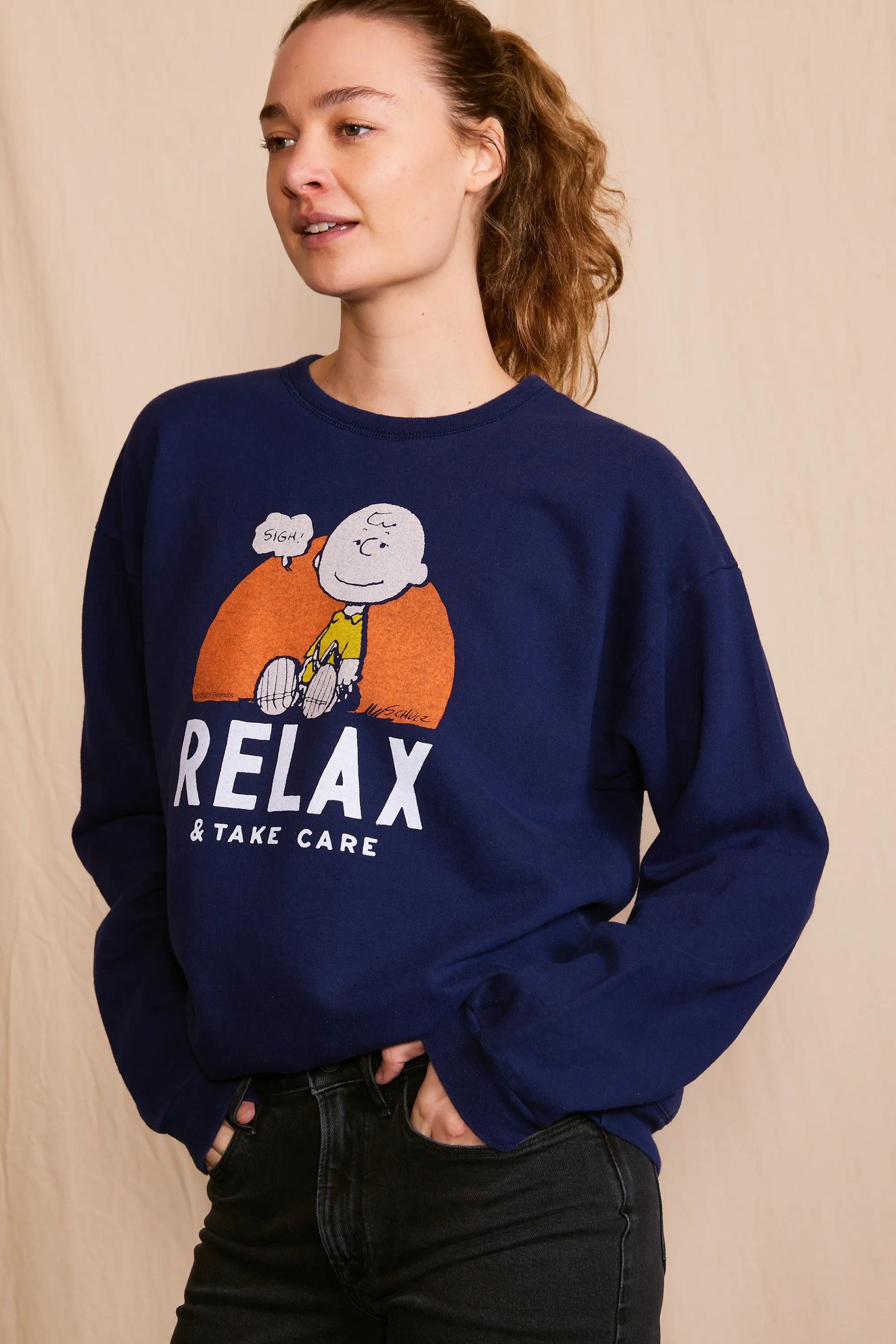 Peanuts Relax Authentic Vintage Sweatshirt
