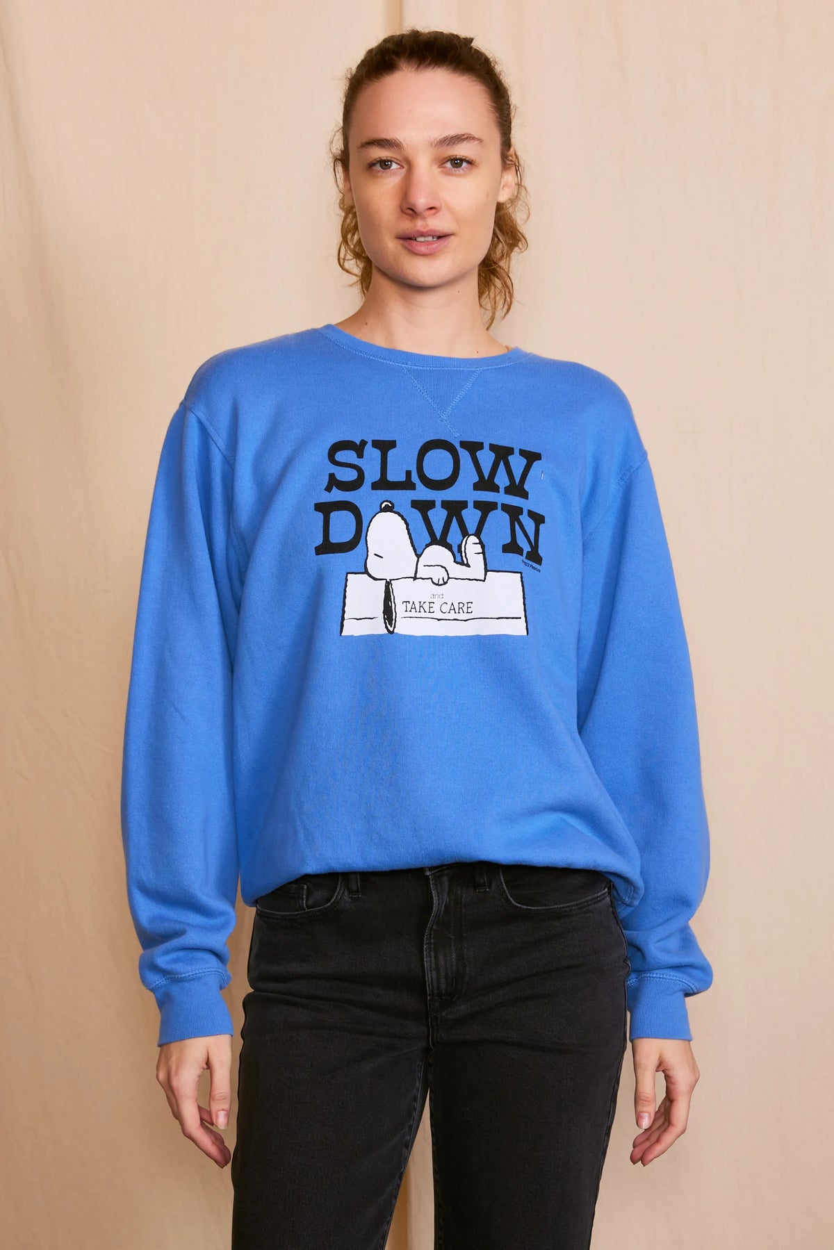 Peanuts Slow Down Authentic Vintage Sweatshirt