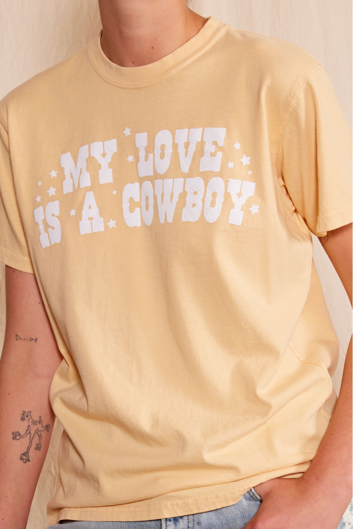 "My Love is a Cowboy" T-shirt