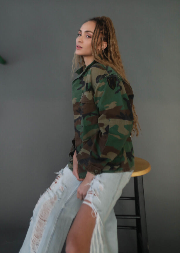 Pink Floyd Authentic Vintage Camo Jacket