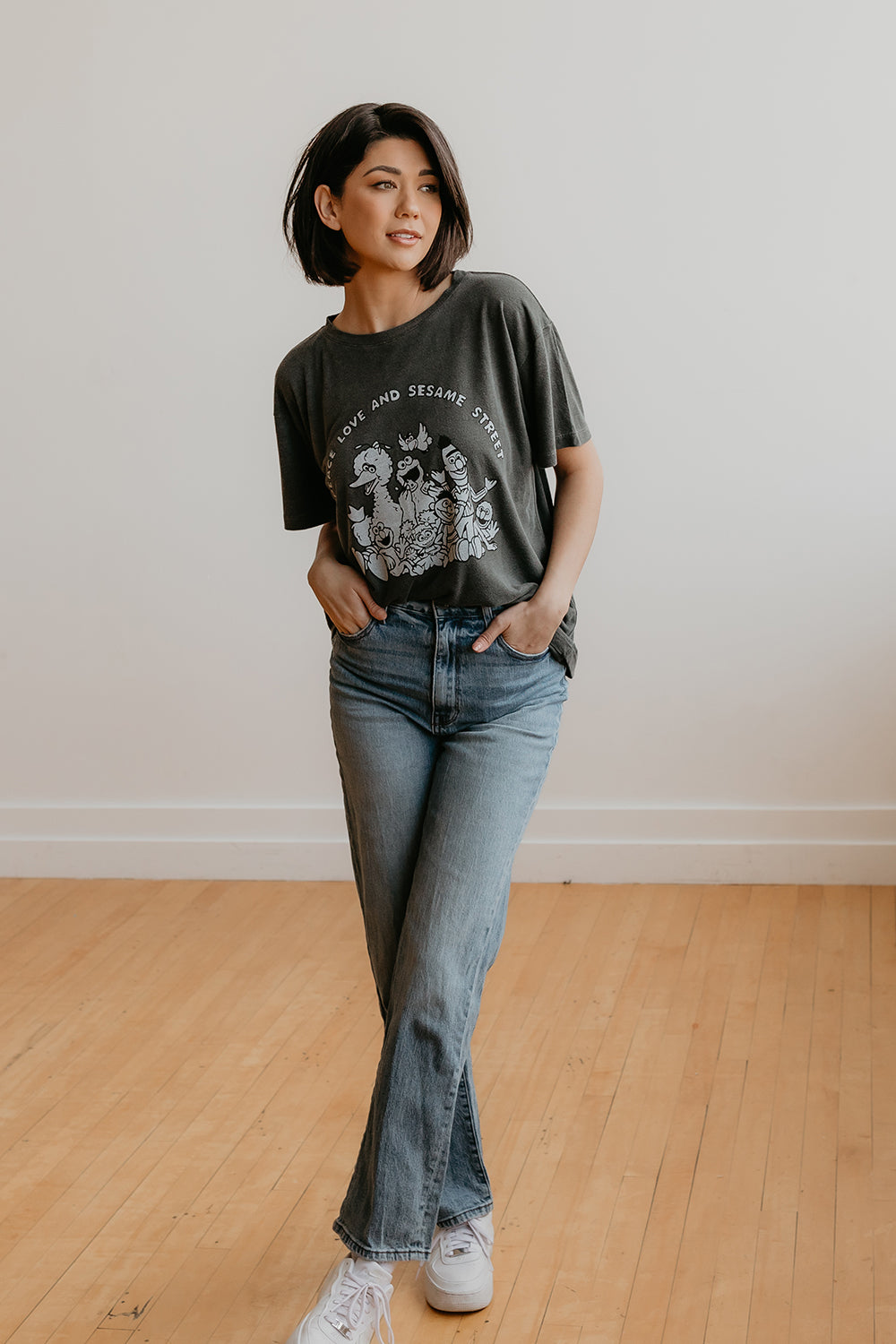 Sesame Street Peace and Love Tee