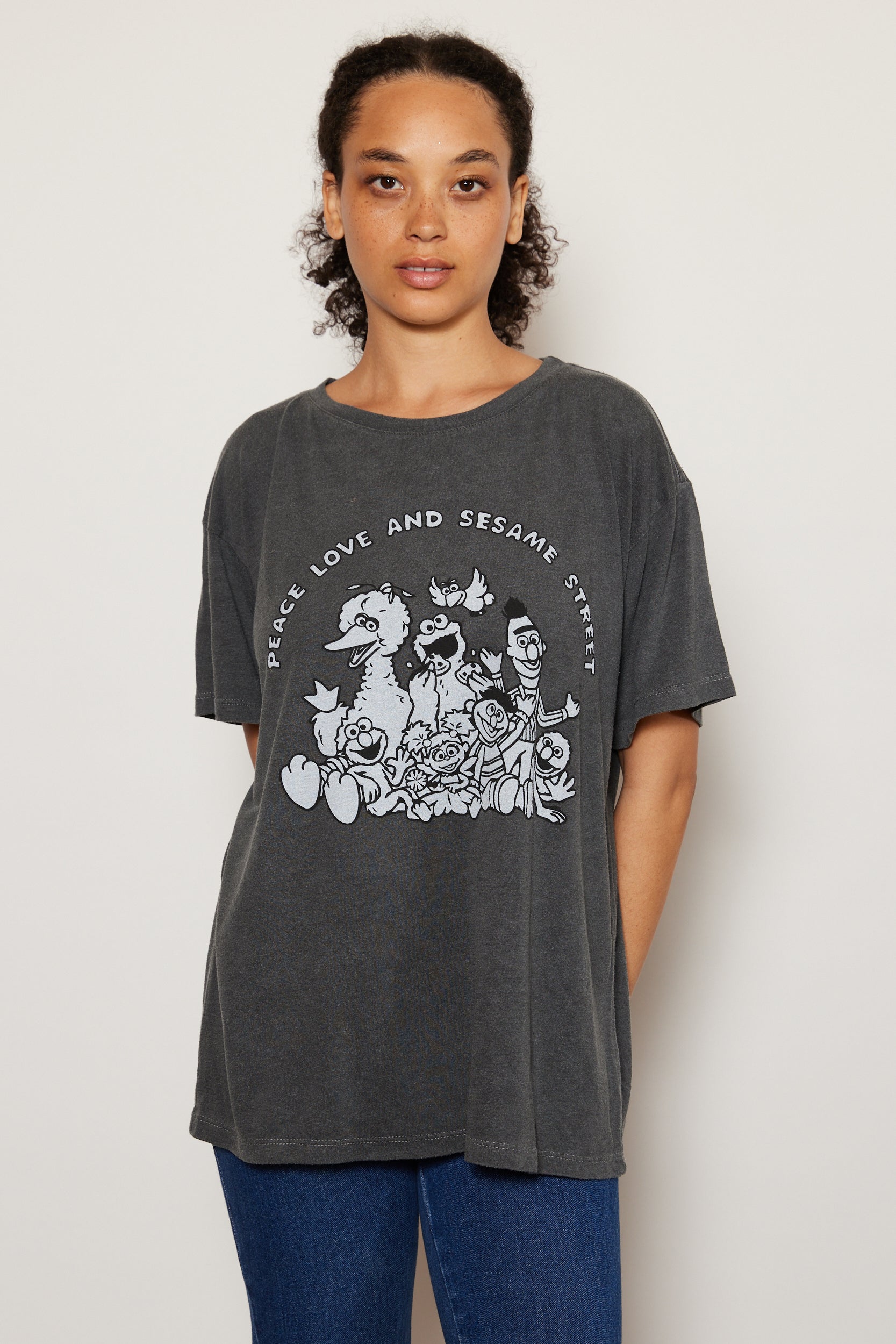 Sesame Street Peace and Love Tee
