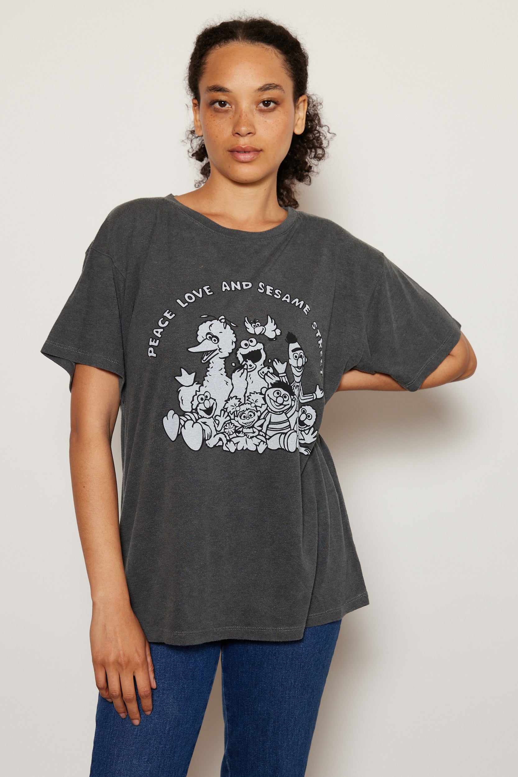 Sesame Street Peace and Love Tee