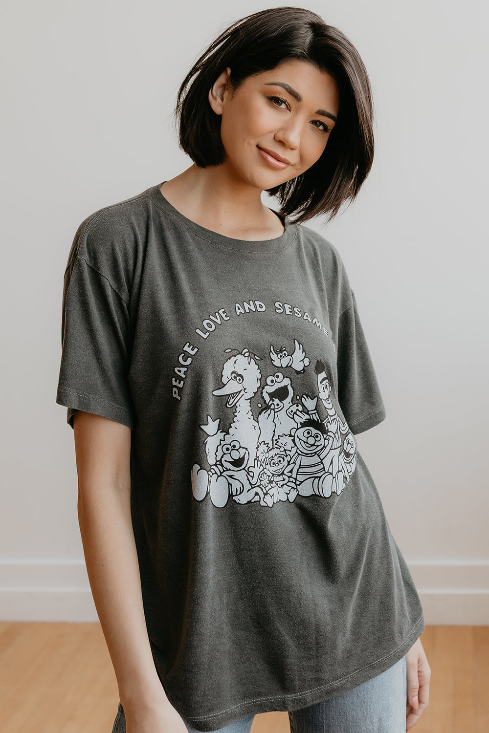 Sesame Street Peace and Love Tee