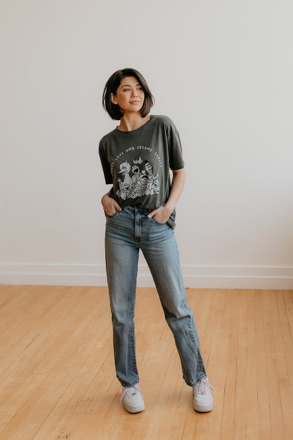 Sesame Street Peace and Love Tee