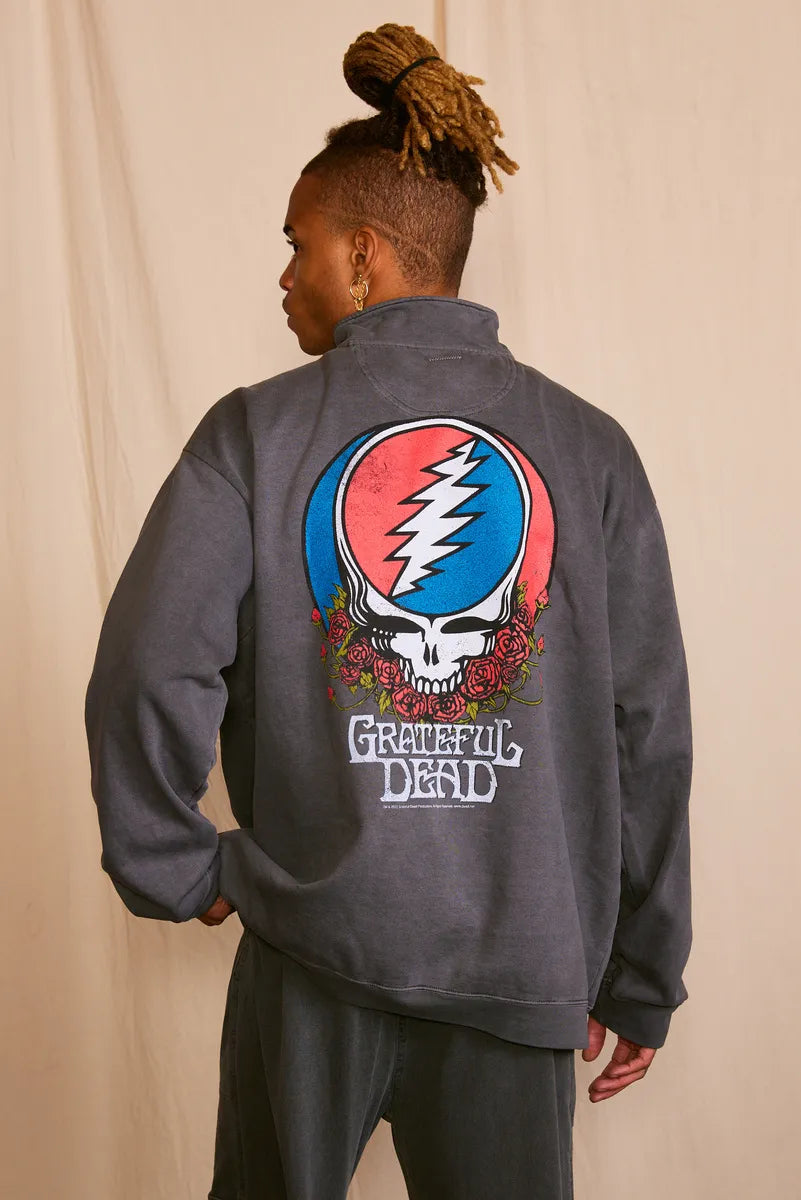 Grateful dead zip up hoodie sale