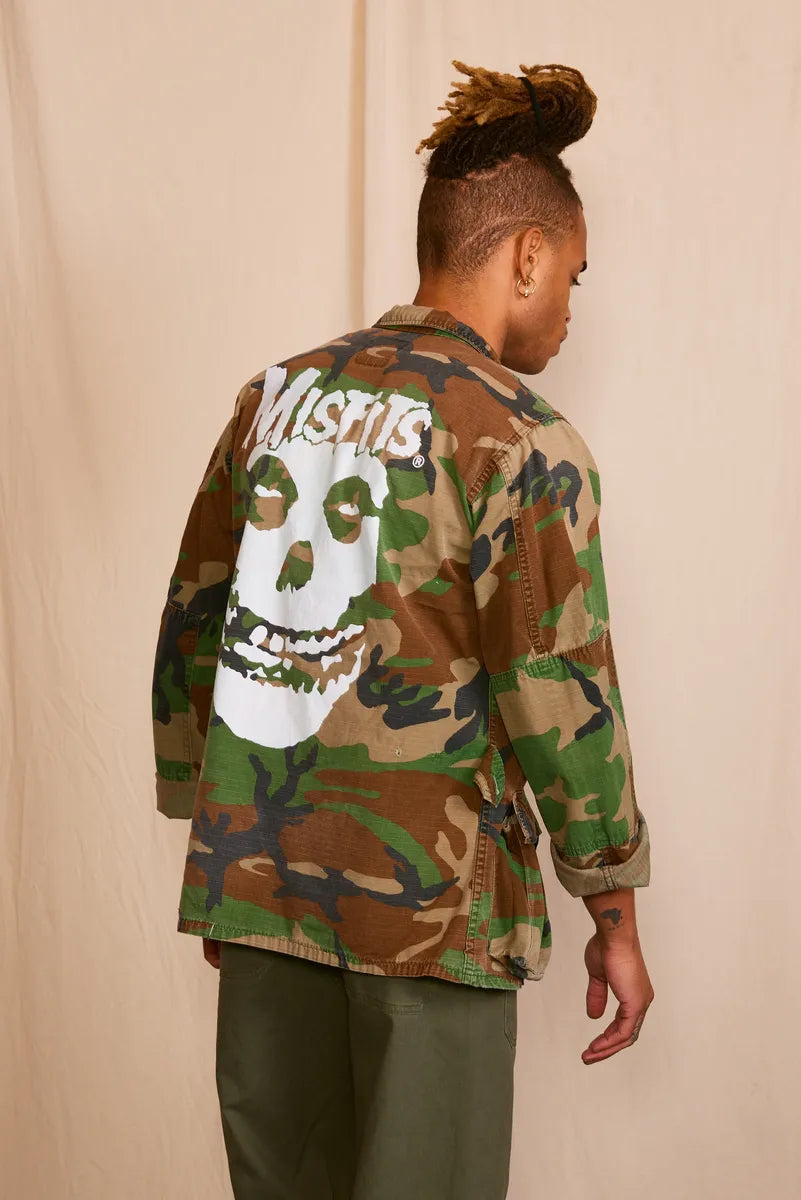 Misfits Authentic Vintage Men s Camo Jacket