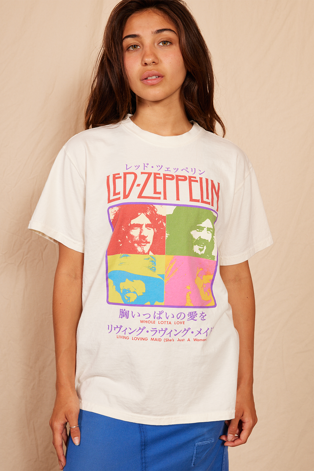 Led zeppelin top t shirt vintage
