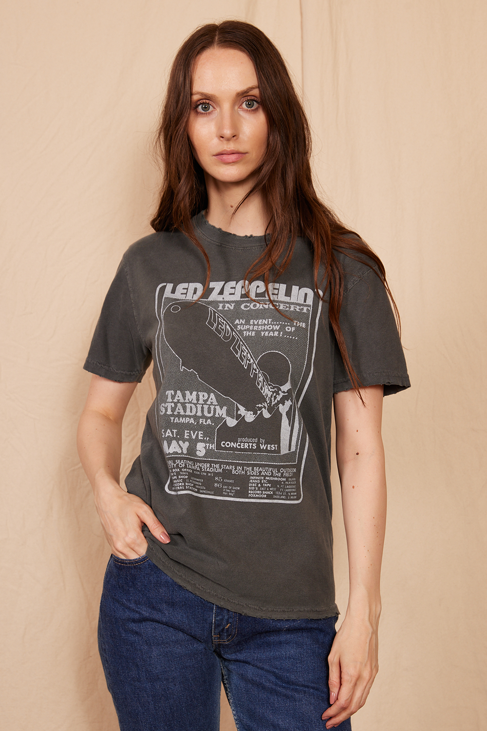 Led Zeppelin 1973 Sunkissed Tee