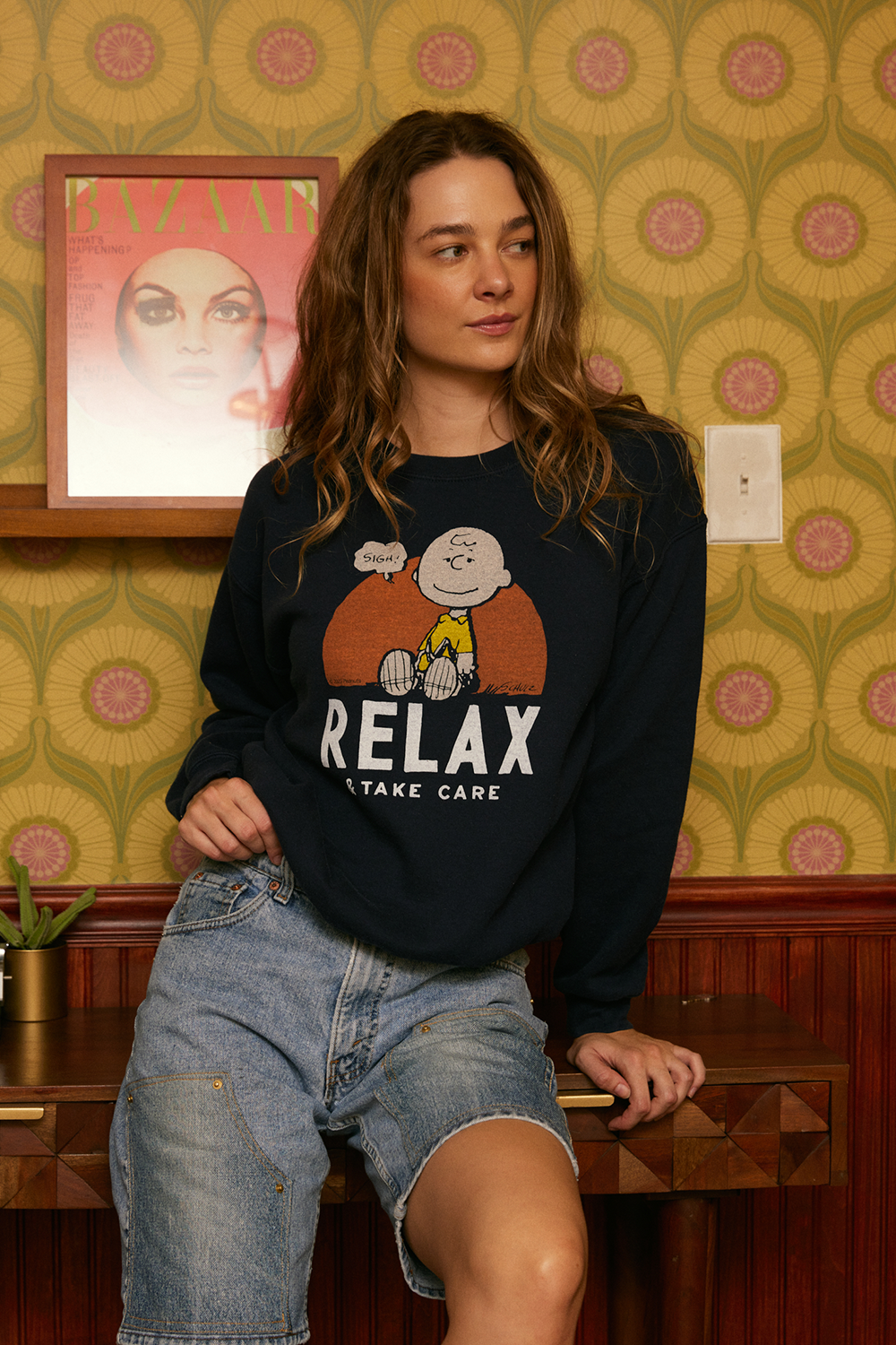 Peanuts Relax Authentic Vintage Sweatshirt