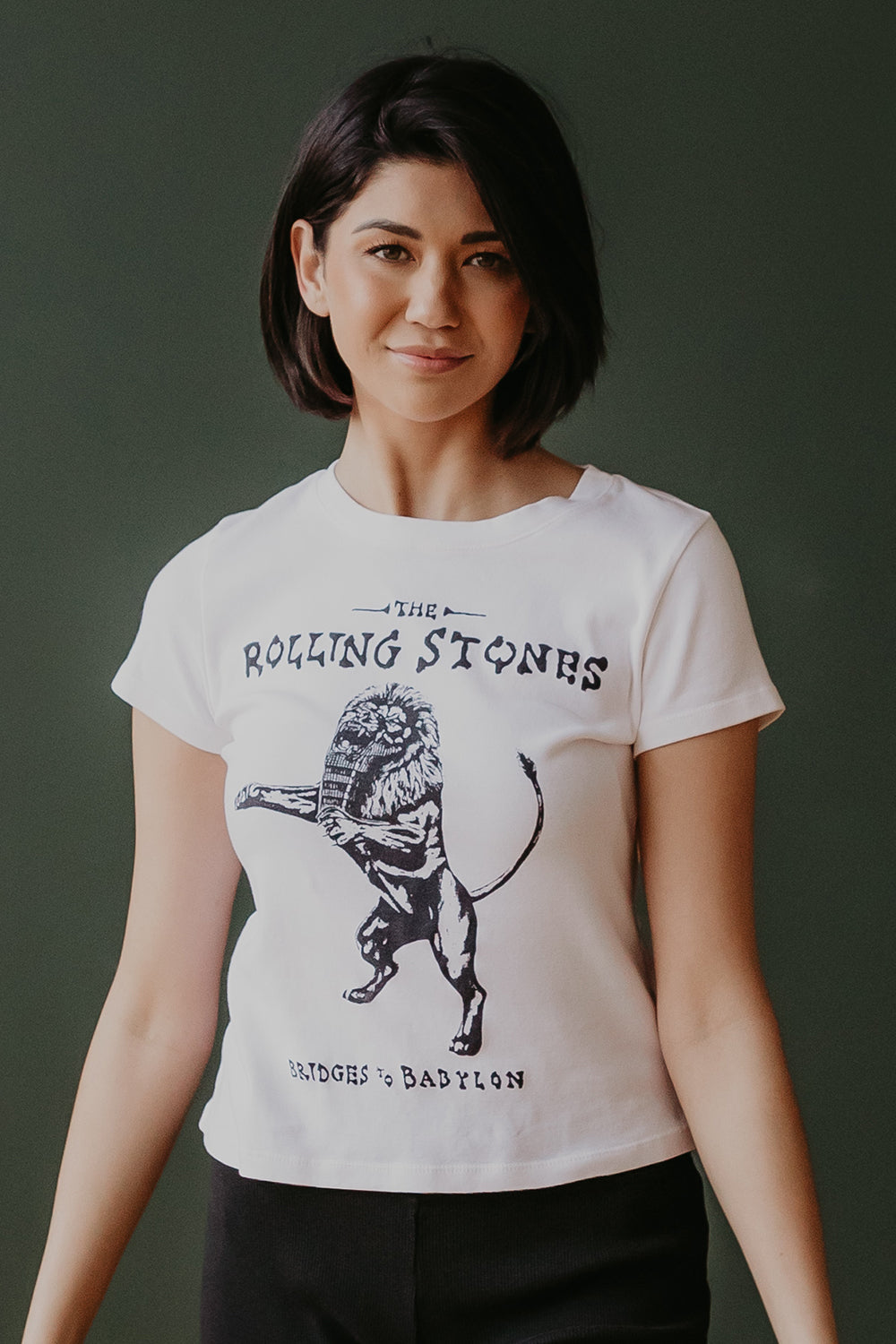 Rolling Stones Bridges to Babylon Baby Tee