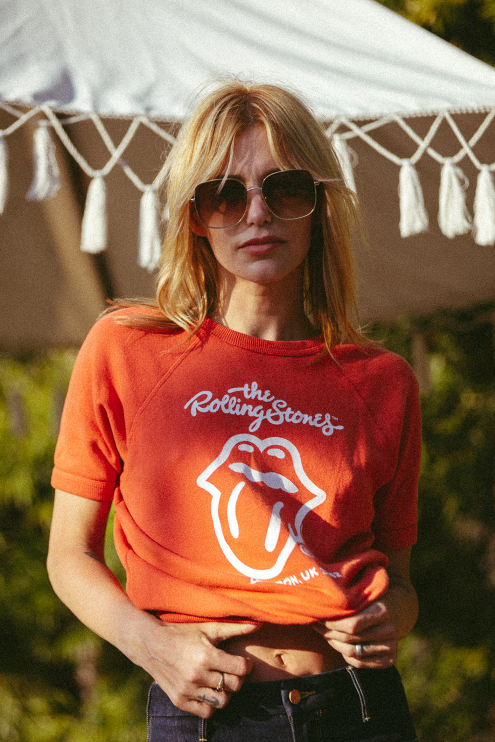 The Rolling Stones London Raglan Tee