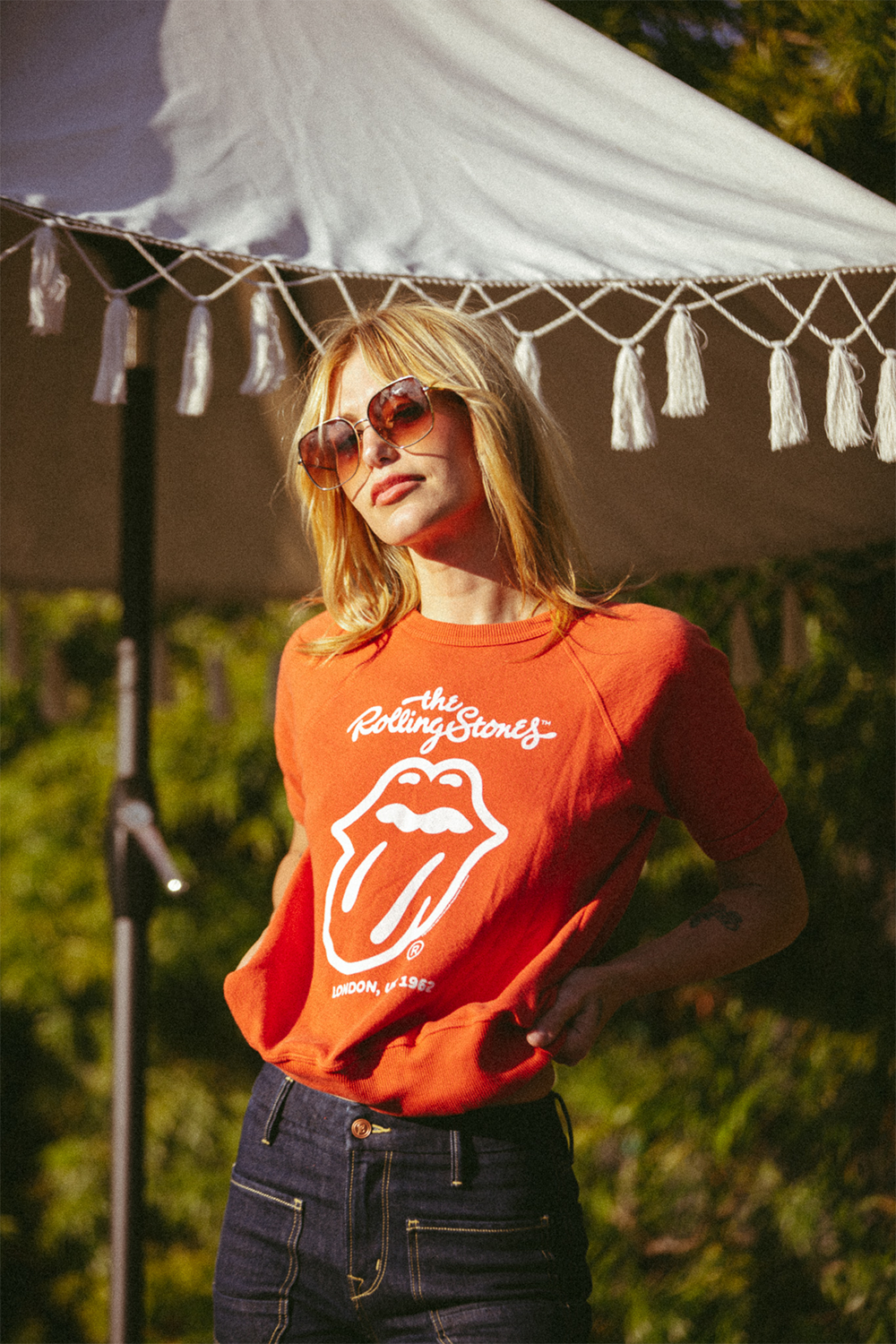 The Rolling Stones London Raglan Tee