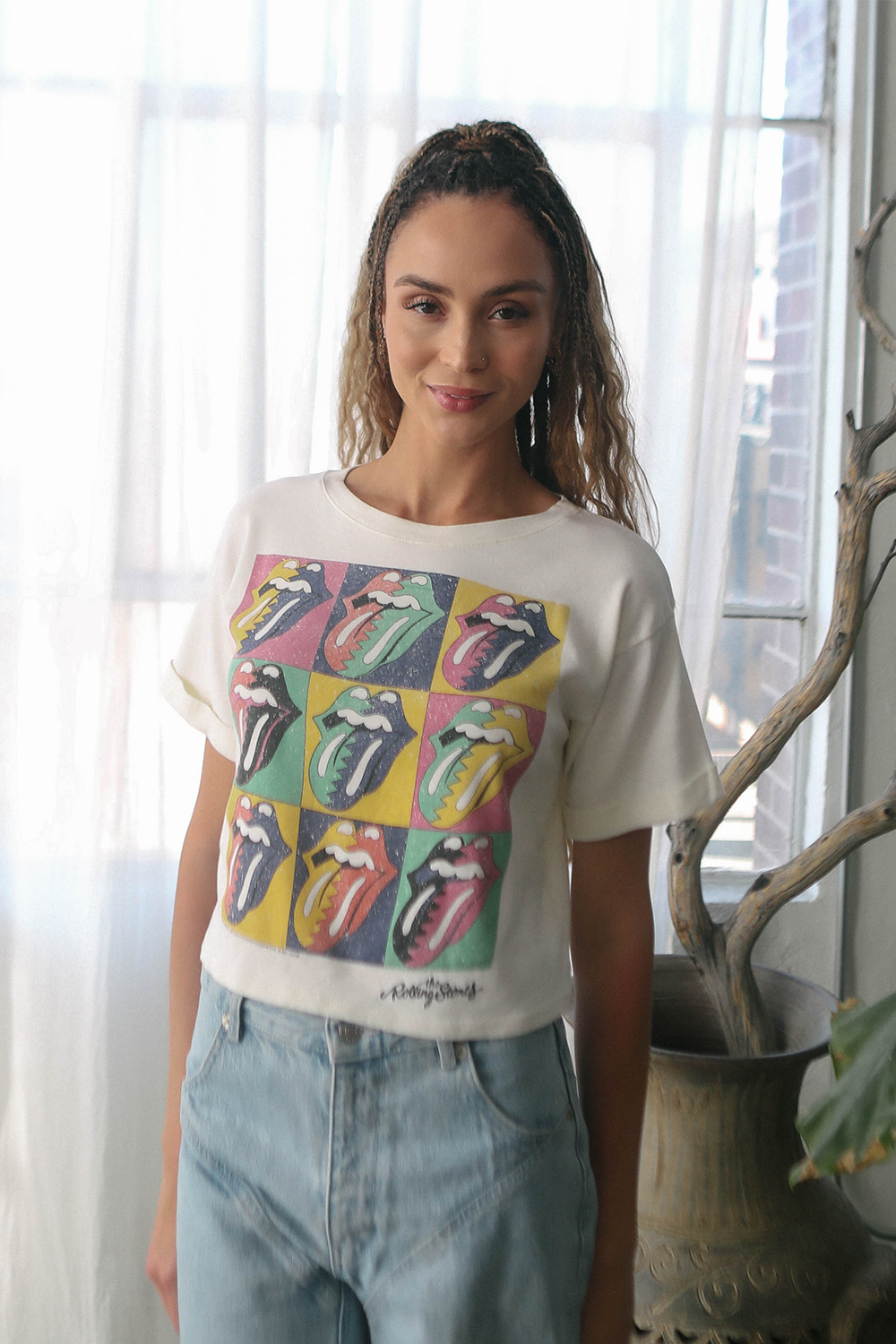 Rolling stones womens top shirts
