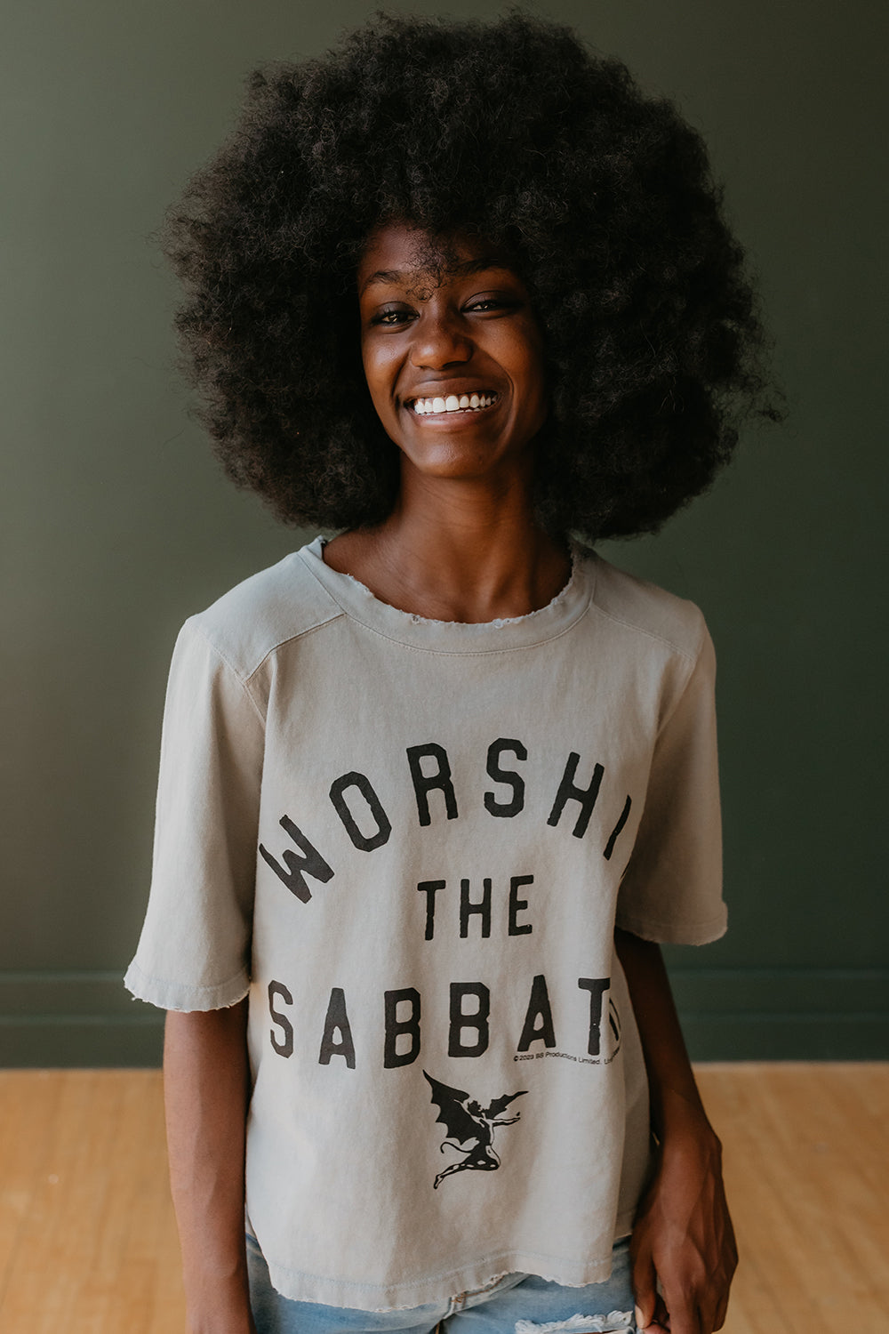 Black Sabbath Worship The Sabbath Tee