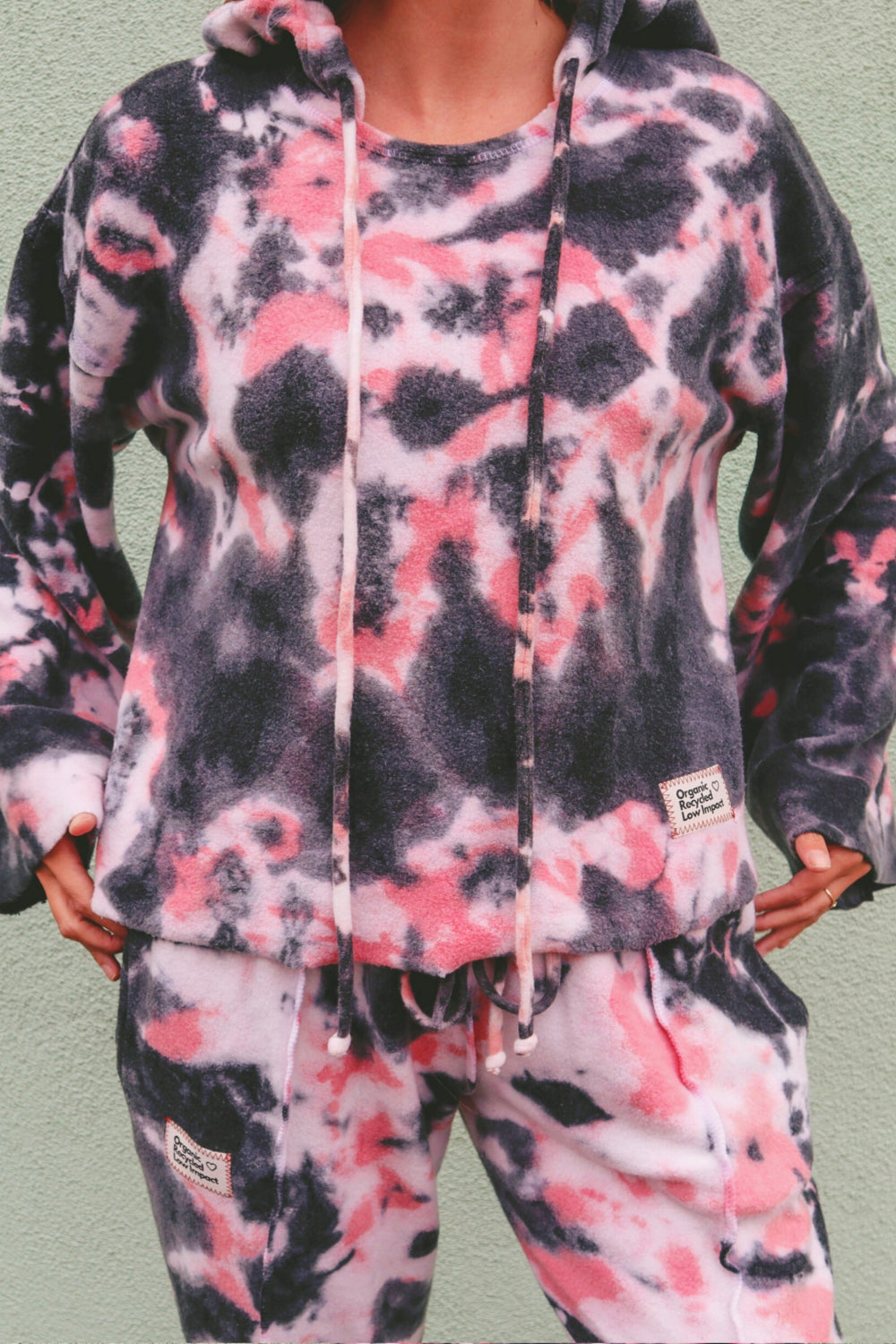 Tie dye 2024 baja hoodie