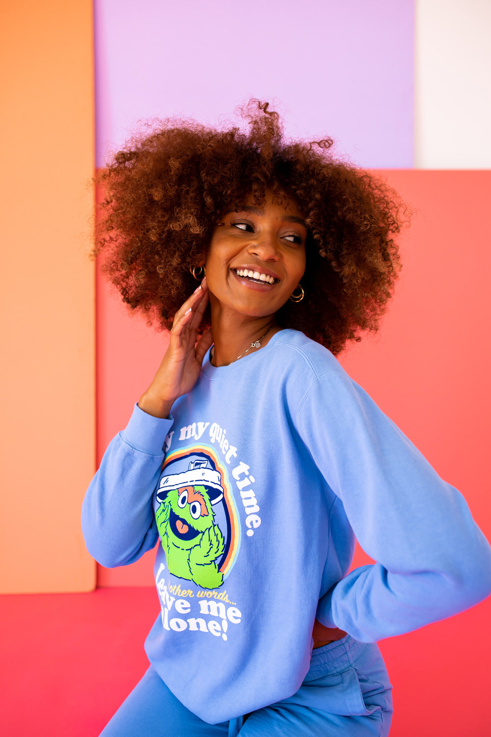 Anti-Social Oscar The Grouch Sweatshirt