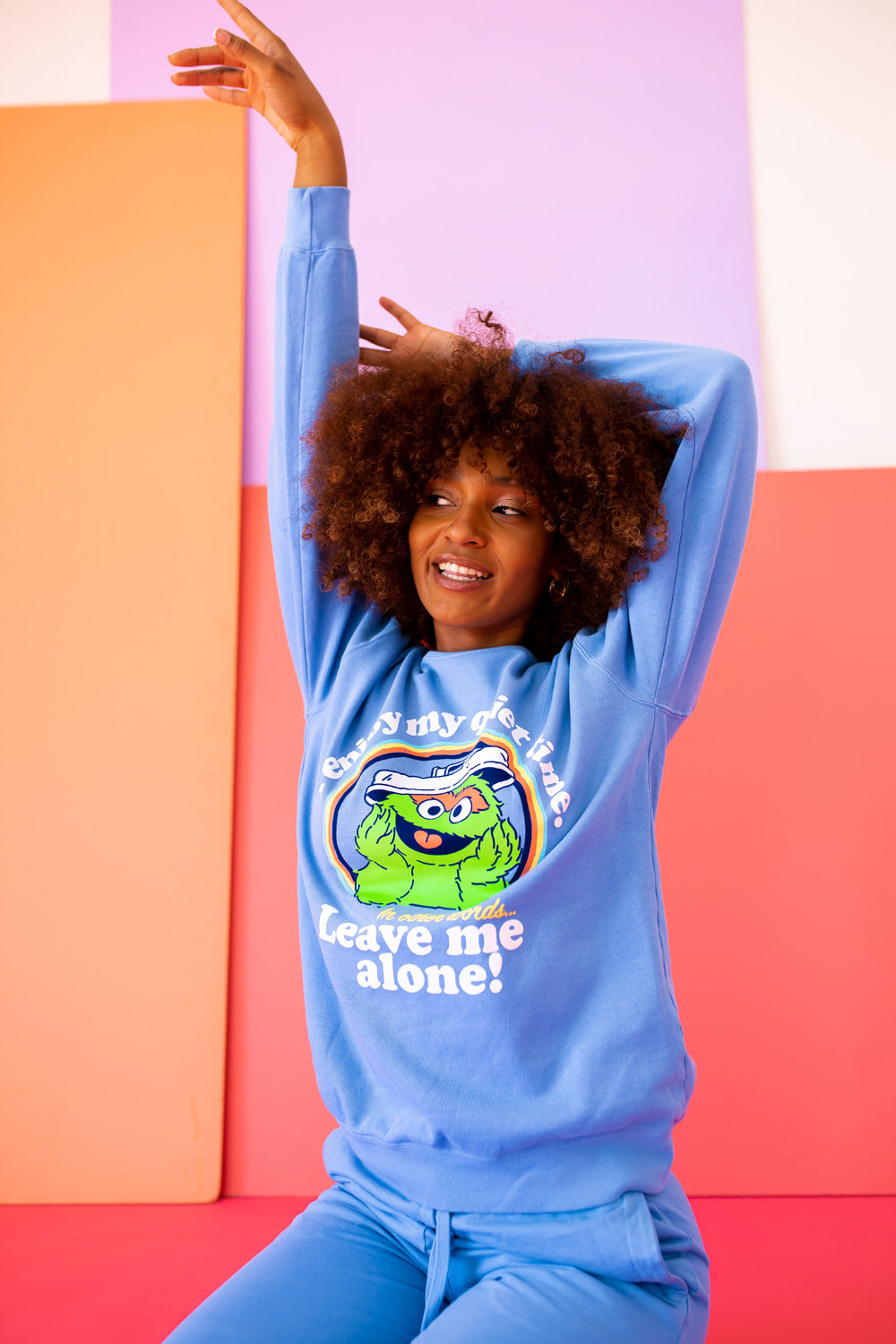 Anti-Social Oscar The Grouch Sweatshirt