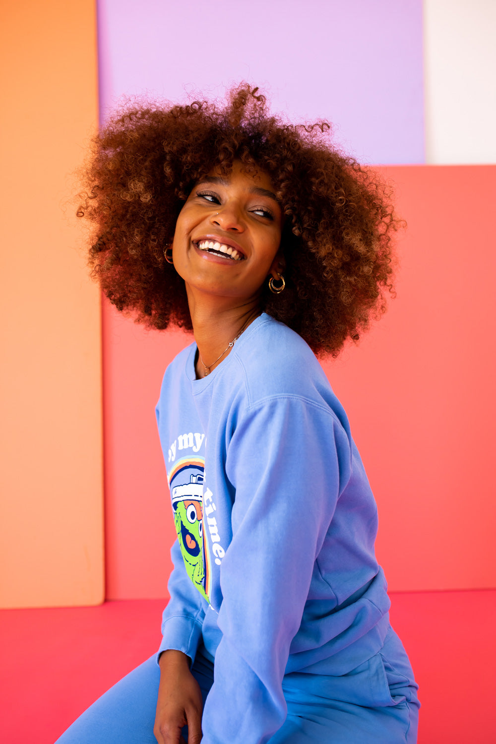 Anti-Social Oscar The Grouch Sweatshirt