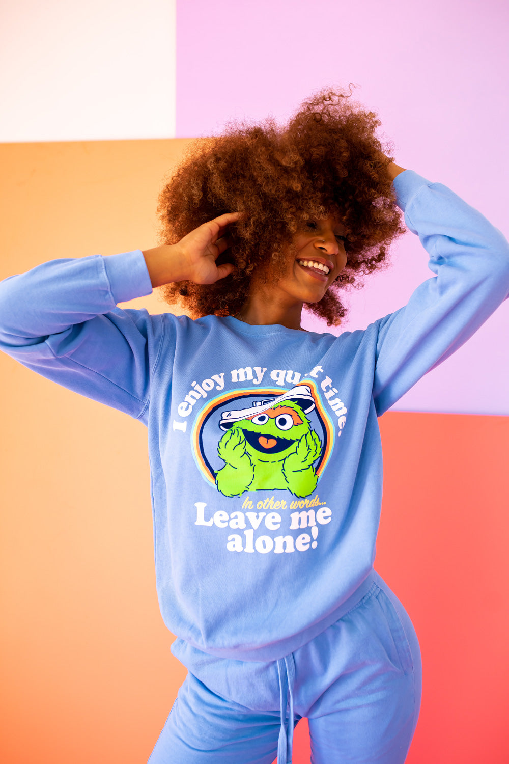 Anti-Social Oscar The Grouch Sweatshirt