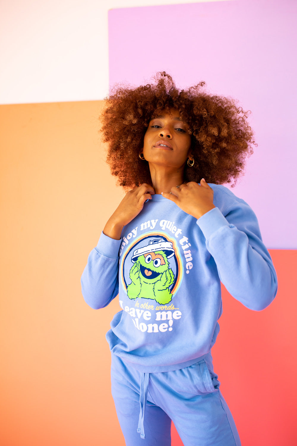 Anti-Social Oscar The Grouch Sweatshirt
