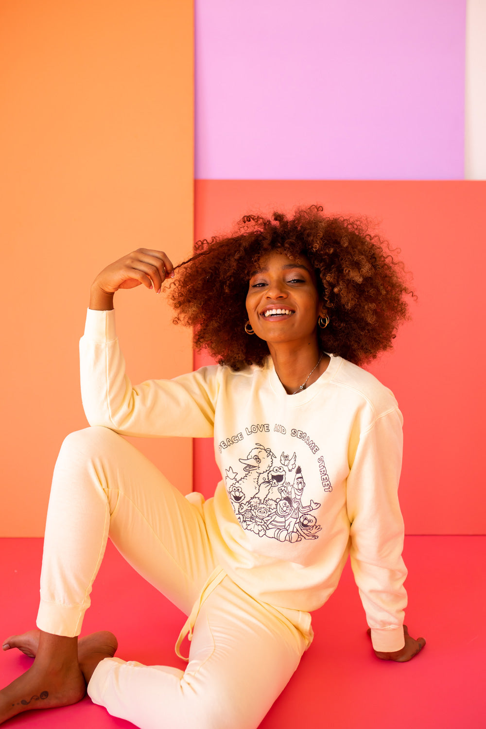 Peace Love and Sesame Sweatshirt