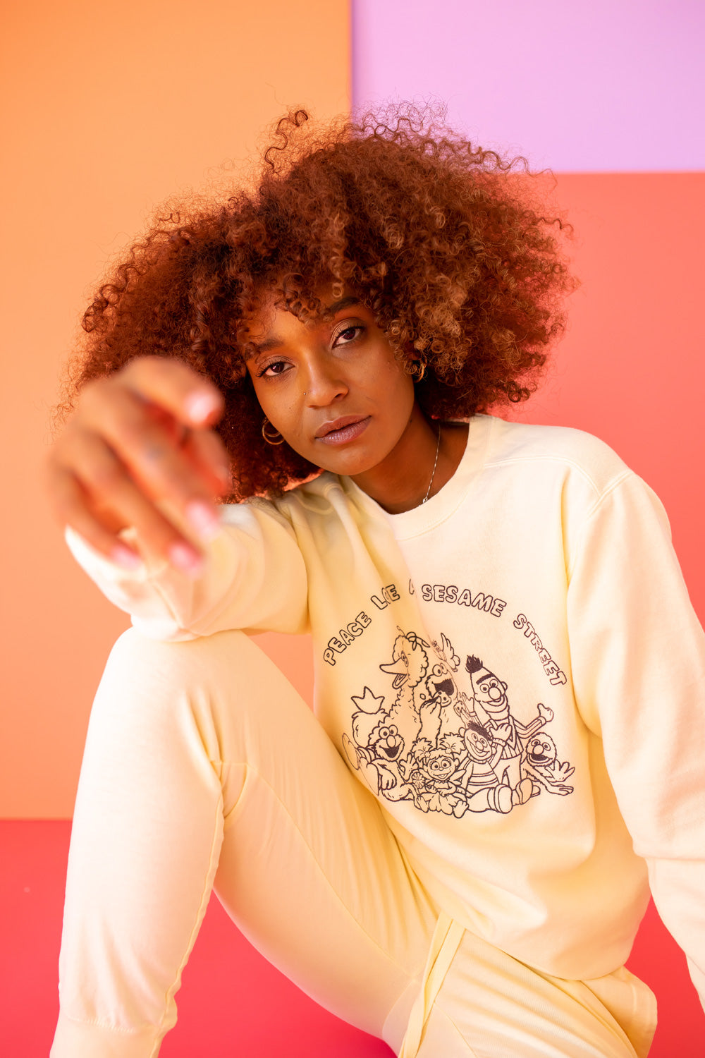 Peace Love and Sesame Sweatshirt