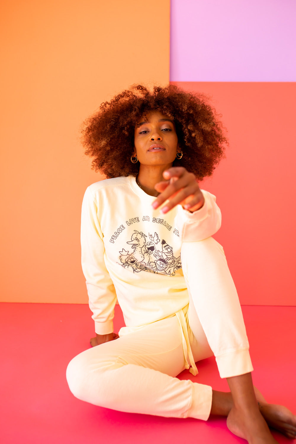 Peace Love and Sesame Sweatshirt