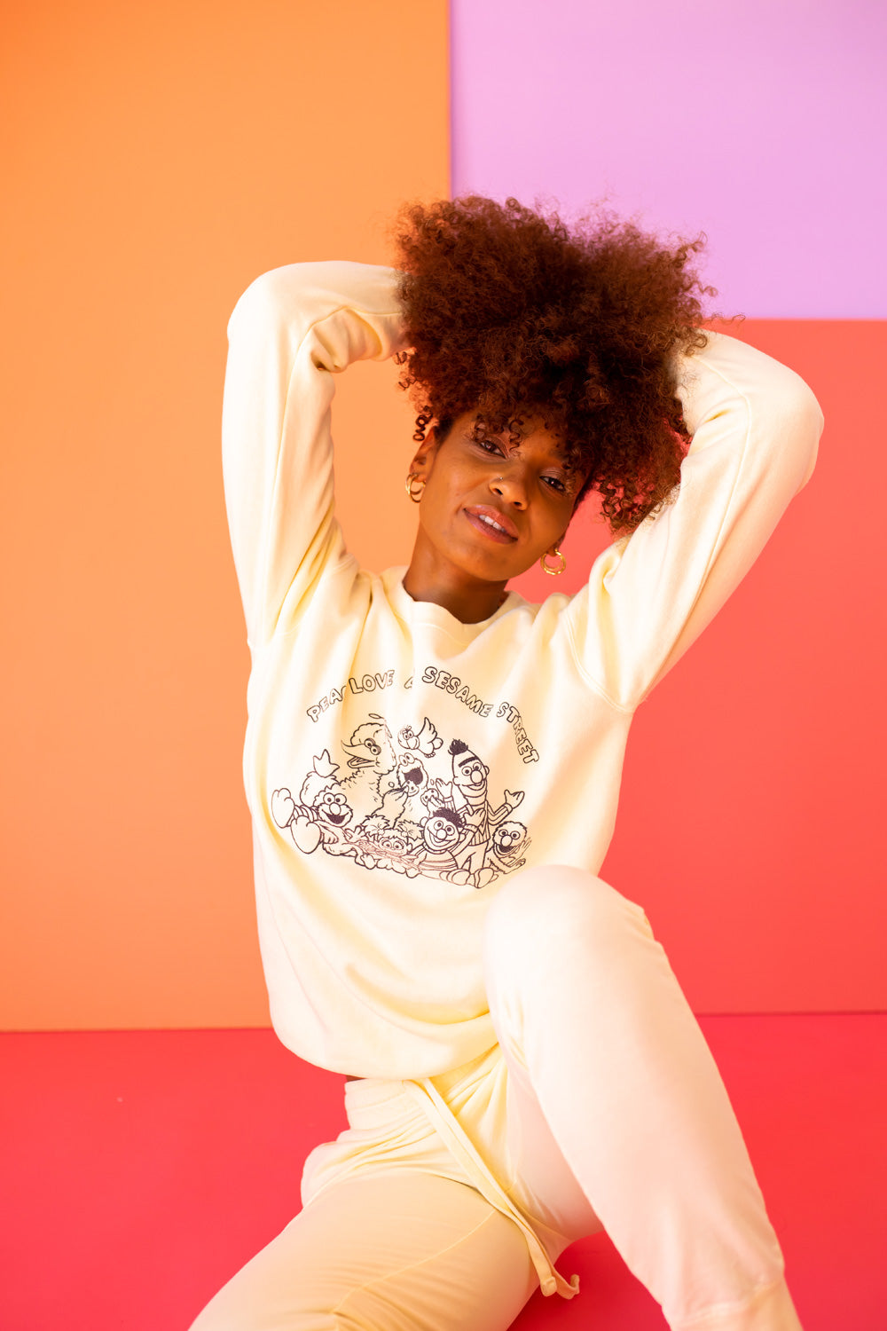 Peace Love and Sesame Sweatshirt