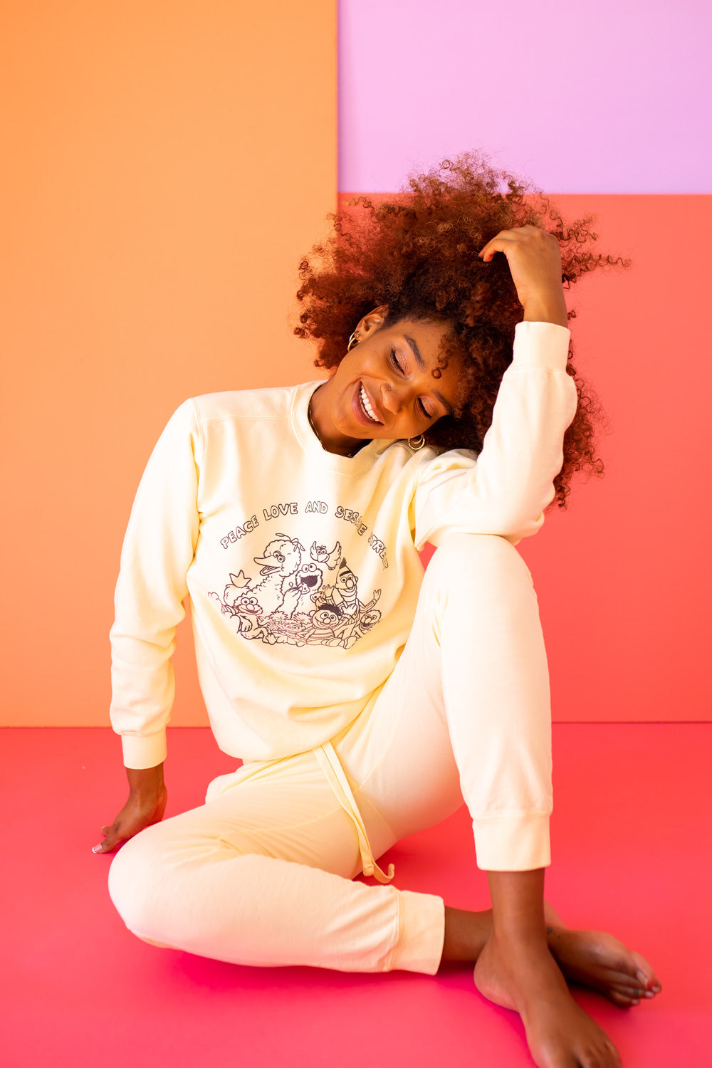Peace Love and Sesame Sweatshirt