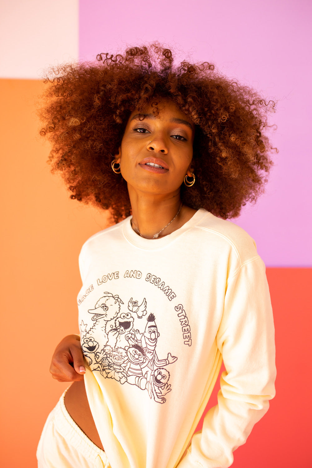 Peace Love and Sesame Sweatshirt