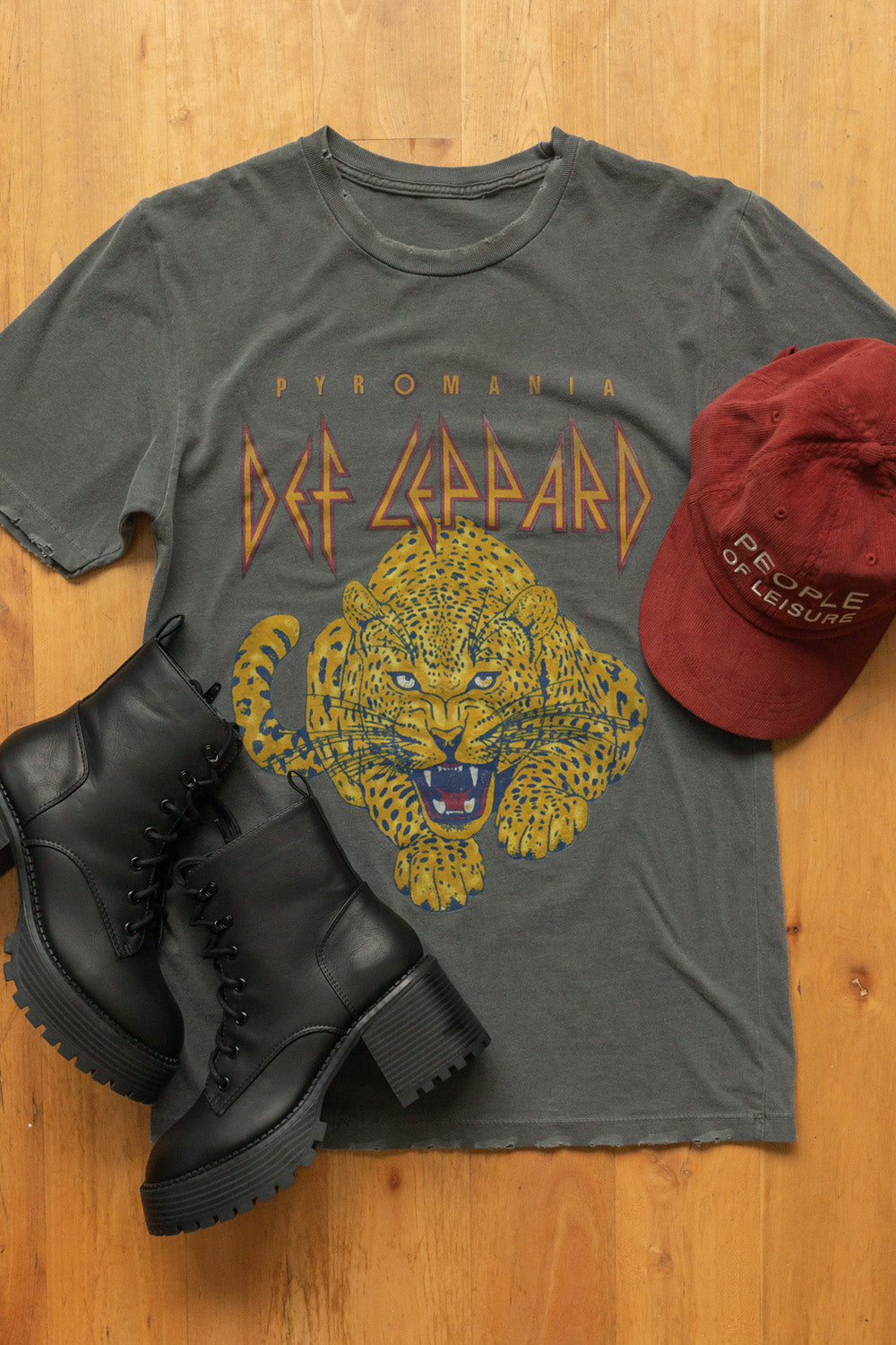 Def Leppard Sunkissed Boyfriend Tee