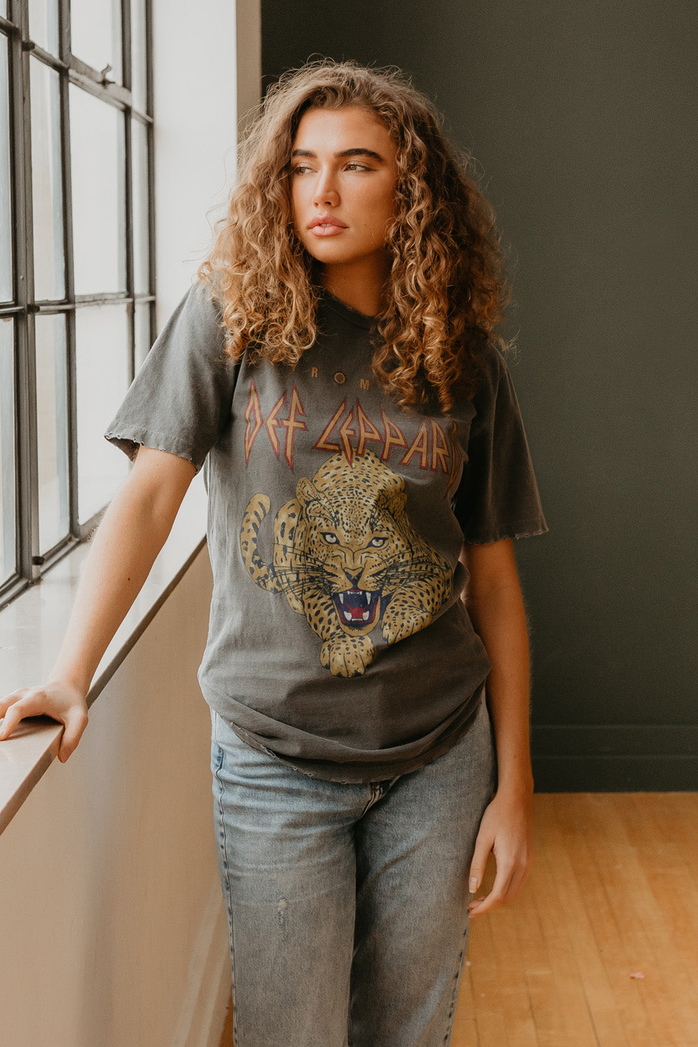 Def Leppard Sunkissed Boyfriend Tee