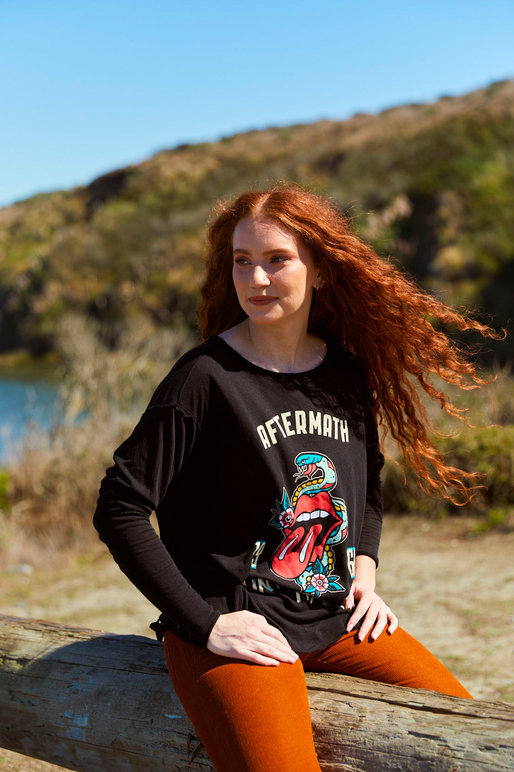 Rolling Stones Paint It Black Long Sleeve
