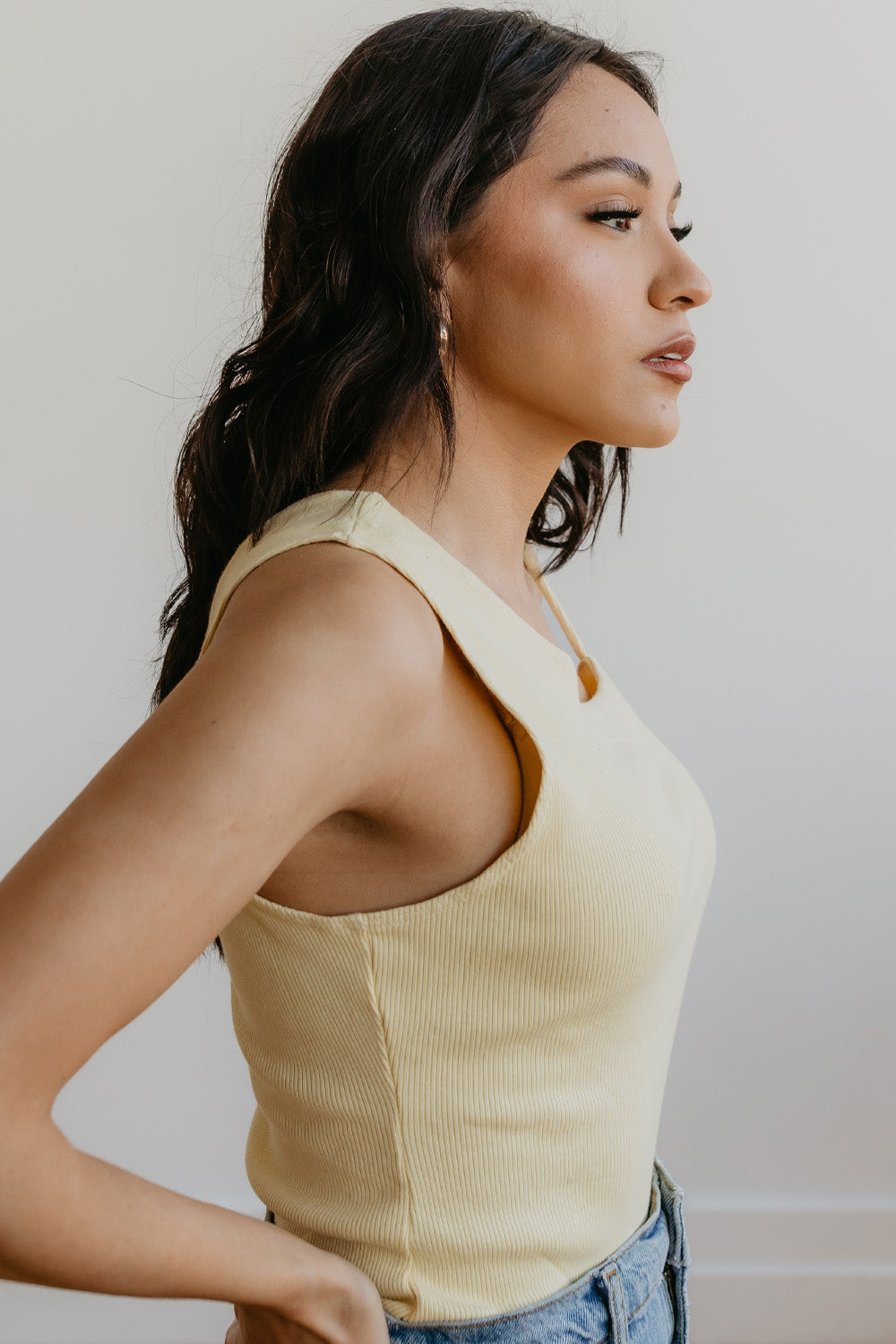 The Hollie Rib Tank