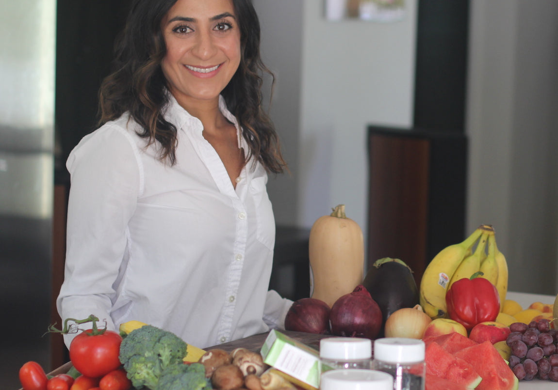 preventative - melody at kitchen with food