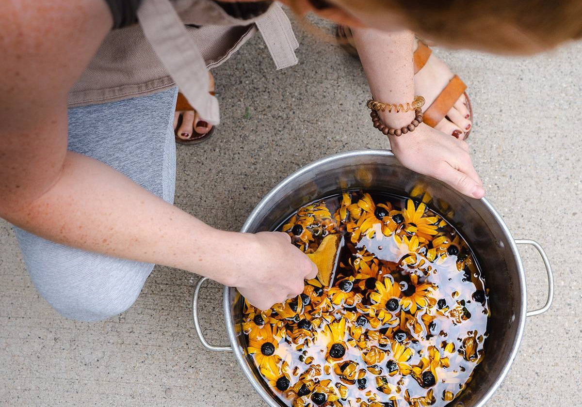 The art of natural dye with Savannah Wolfenstein of Madder Goods