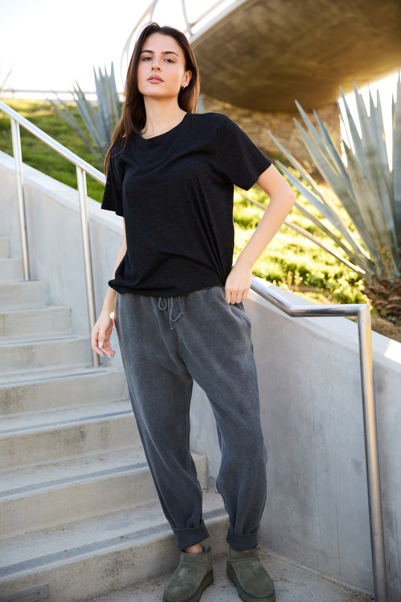 The Onyx Cotton Joggers